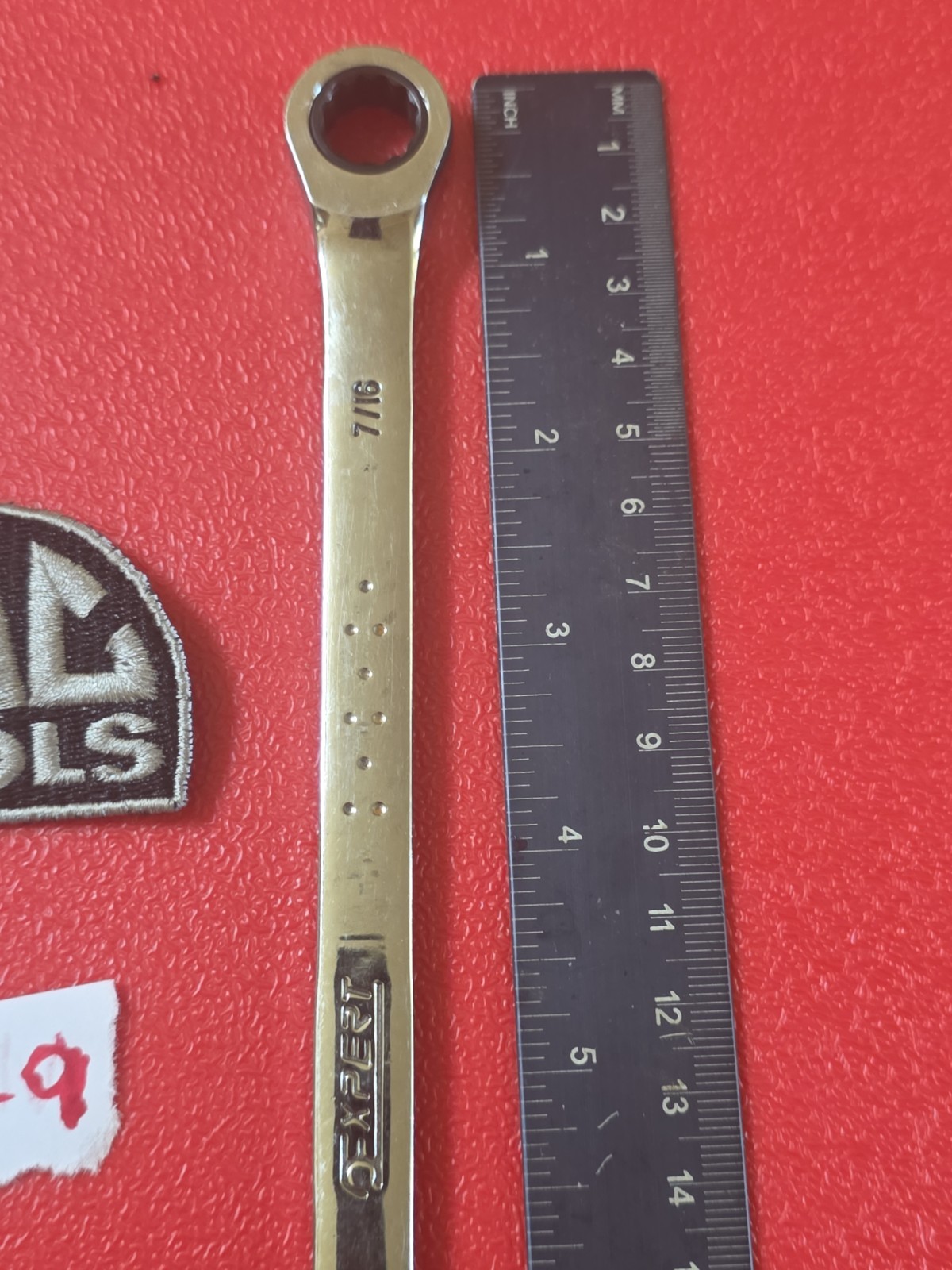 Mac Expert SAE XL Extra Long Double Box Ratcheting Wrench SAE 7/16