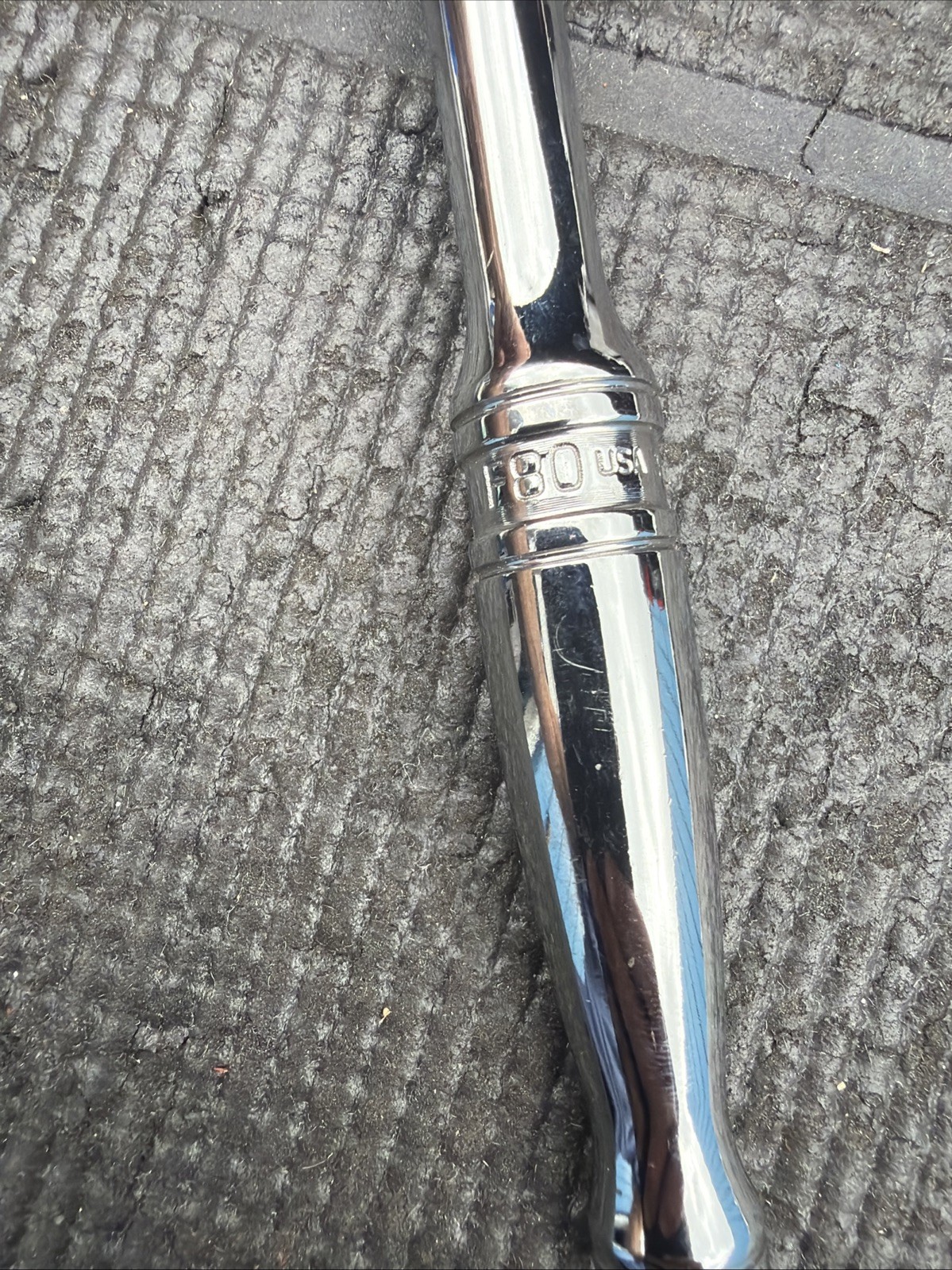 *BRAND NEW* Snap On F80 Dual 80 3/8″ Chrome Ratchet 7.5” Long USA Nos Snapon