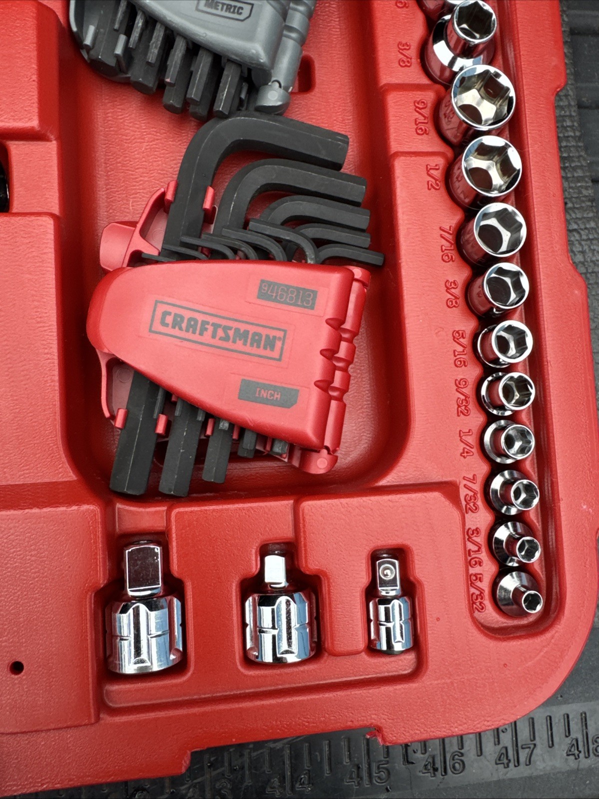 Sexy Sears Craftsman Nos 131pc Super Max Axess Pass Thru Socket Set Rare 40131