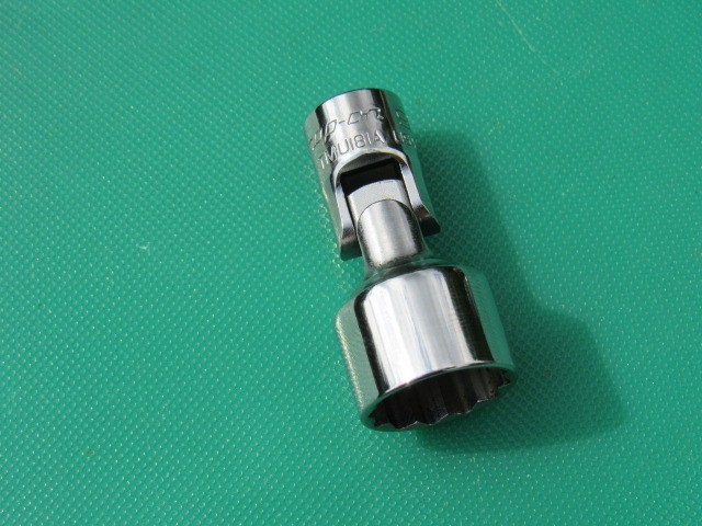 SNAP ON TMU181A 9/16″ 12 POINT 1/4″ DRIVE SAE UNIVERSAL SWIVEL SOCKET NEW LOGO