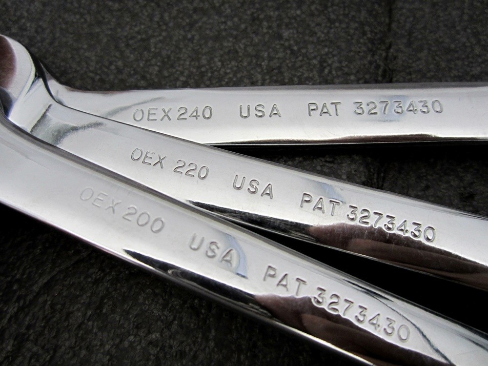 Vintage Snap-on 6pc Stubby Combination Wrenches 5/8″ to 15/16″ Underline USA