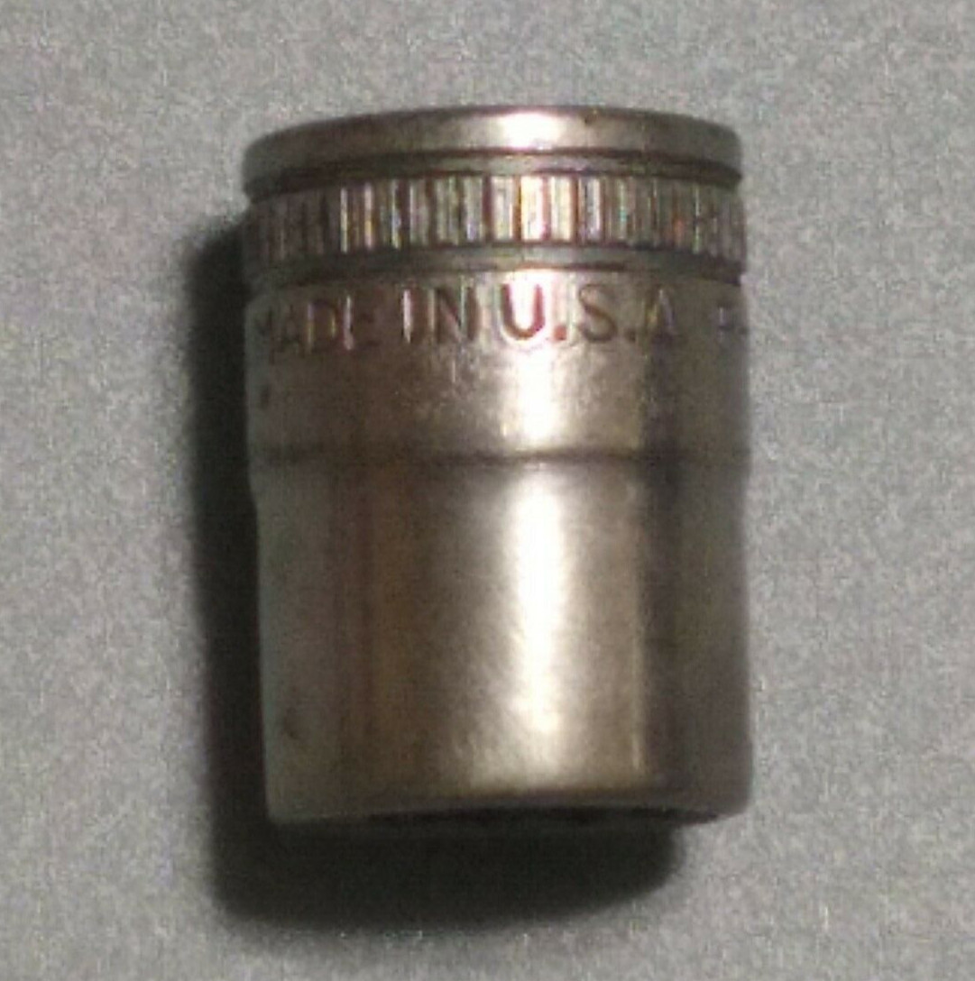 Snap on F-140, 3/8″ Drive, 7/16″ Socket, Shallow, 12 Point