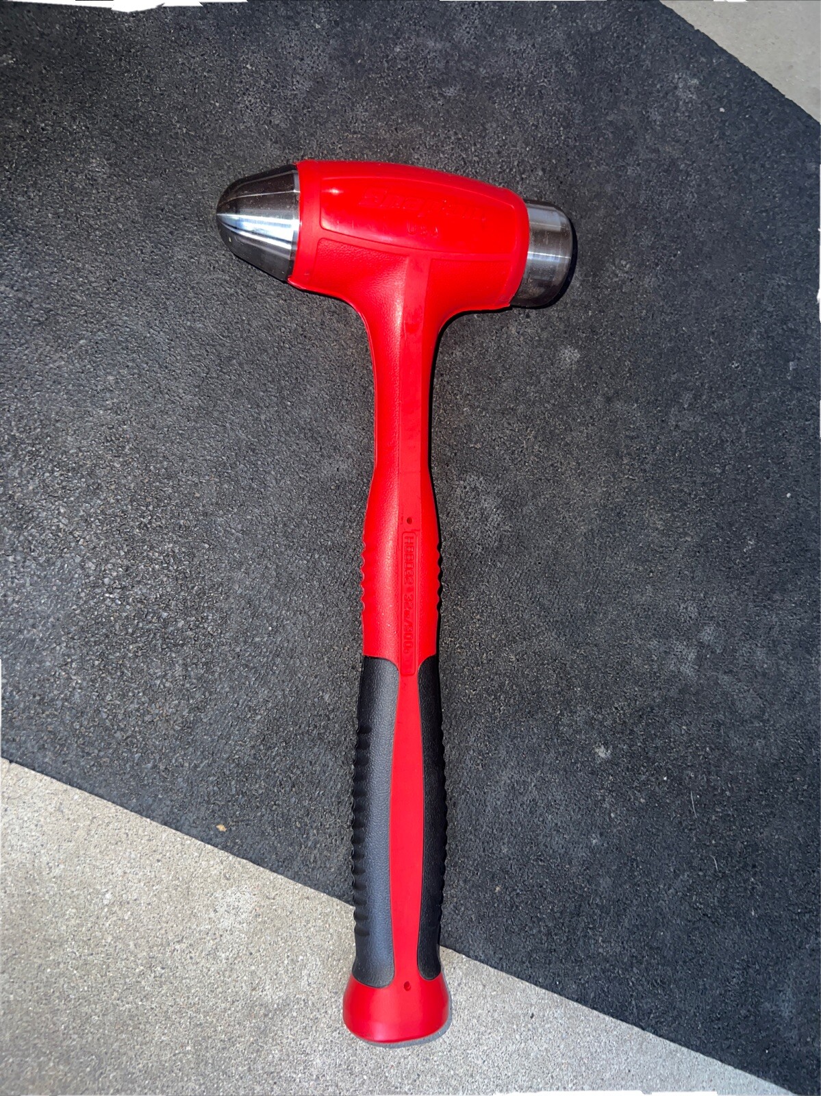 For Snap On HBBD32 Red Ball Peen Hammer 32 Ounce New