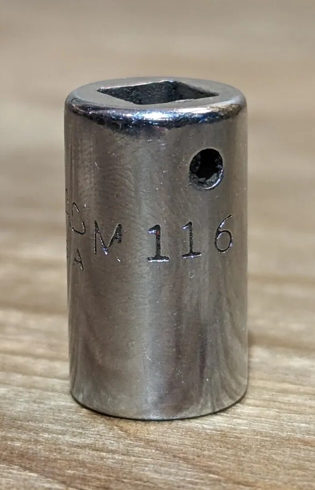 MAC Tools 1/4″ DRIVE SOCKET 11/32″ 6-PT. M116
