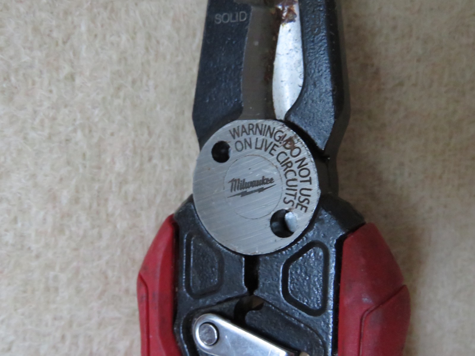 Milwaukee 7-in-1 High Leverage Wire Stripper, Crimp & Cutting Pliers #48-22-3078