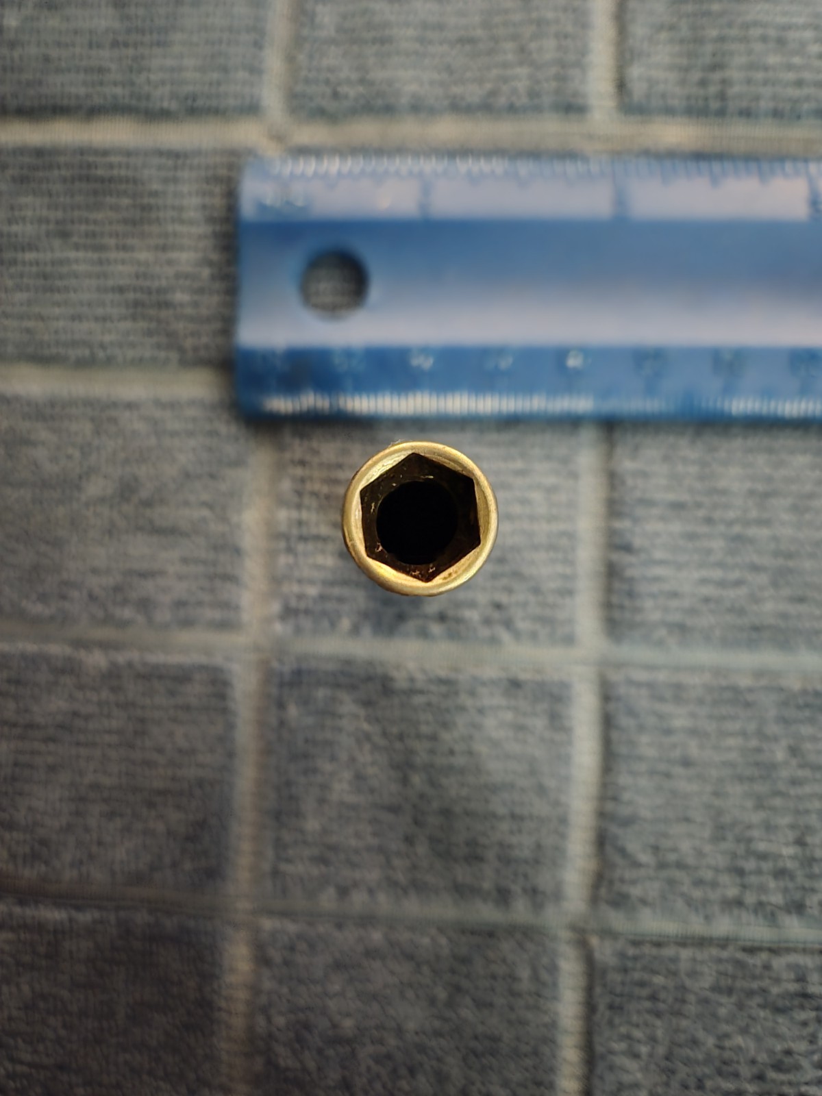 Vintage Snap-On 1/4 Drive 11/32 Inch Deep Socket, STM-11, USA Made