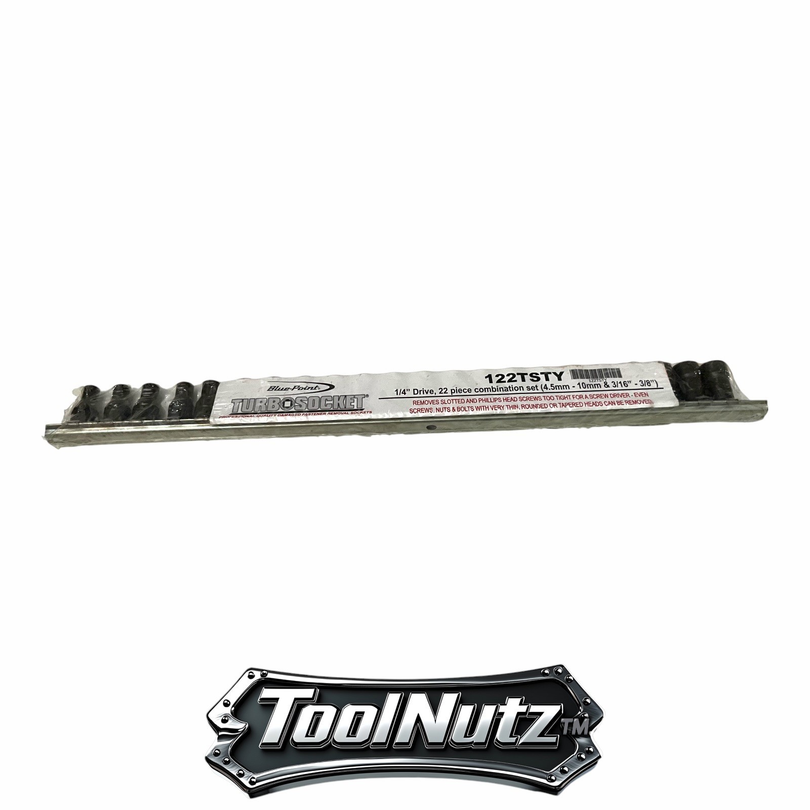 Blue-Point Tools NEW 112TSTY 22pc 1/4″ Drive SAE Metric Twist Impact Socket Set