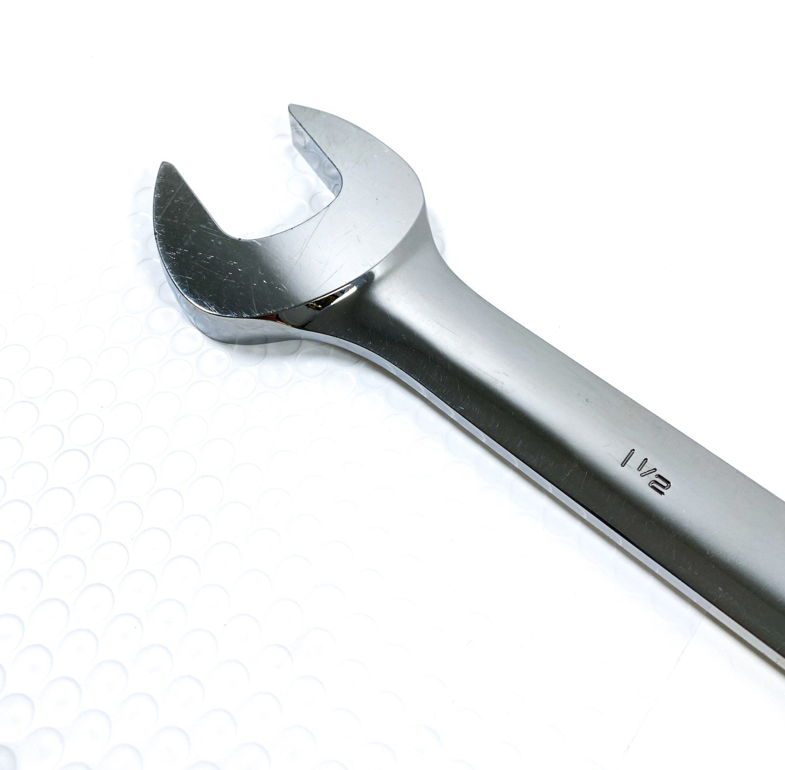 SNAP ON TOOLS 1-1/2″ CHROME SAE Combination Wrench 12-Point Flank Drive OEX48B