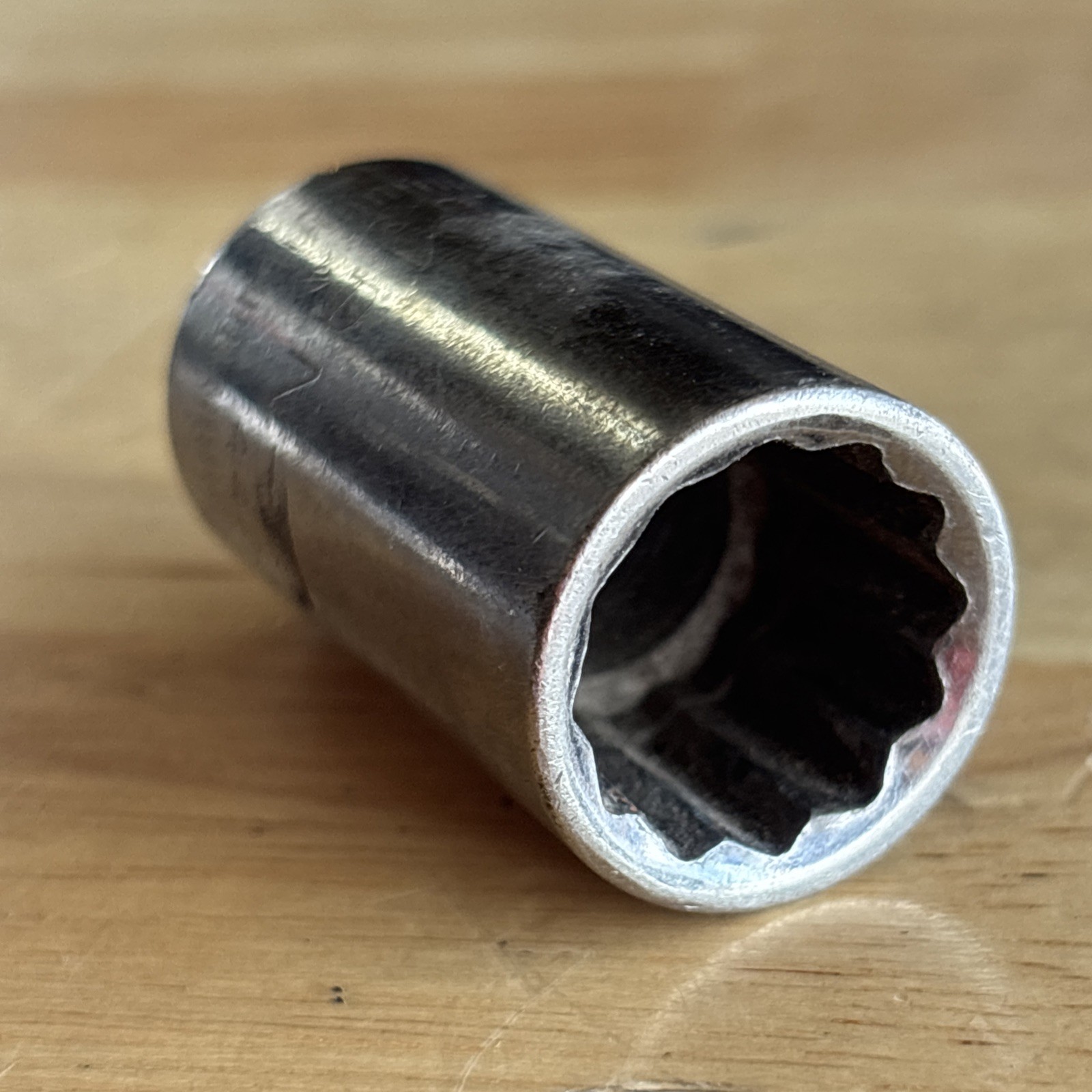 Craftsman 15mm Shallow Socket 1/2″ Drive 12 Point Inverted G1 Series 44236 USA