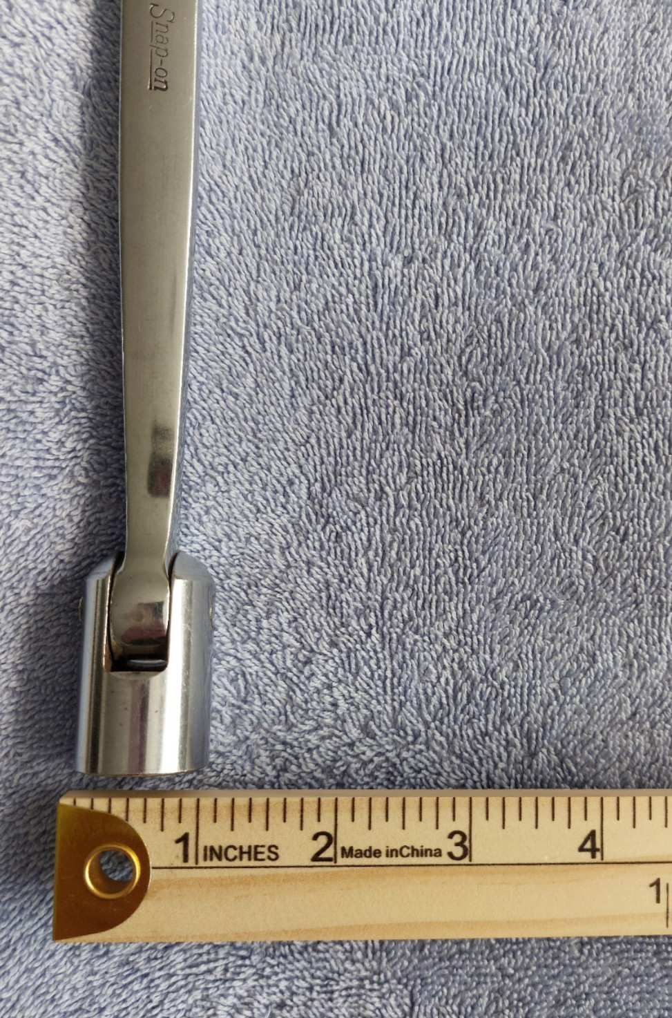 Vtg Snap-on X-22 11/16″ Flex Head Combination Wrench USA PAT 3273430 12 Point