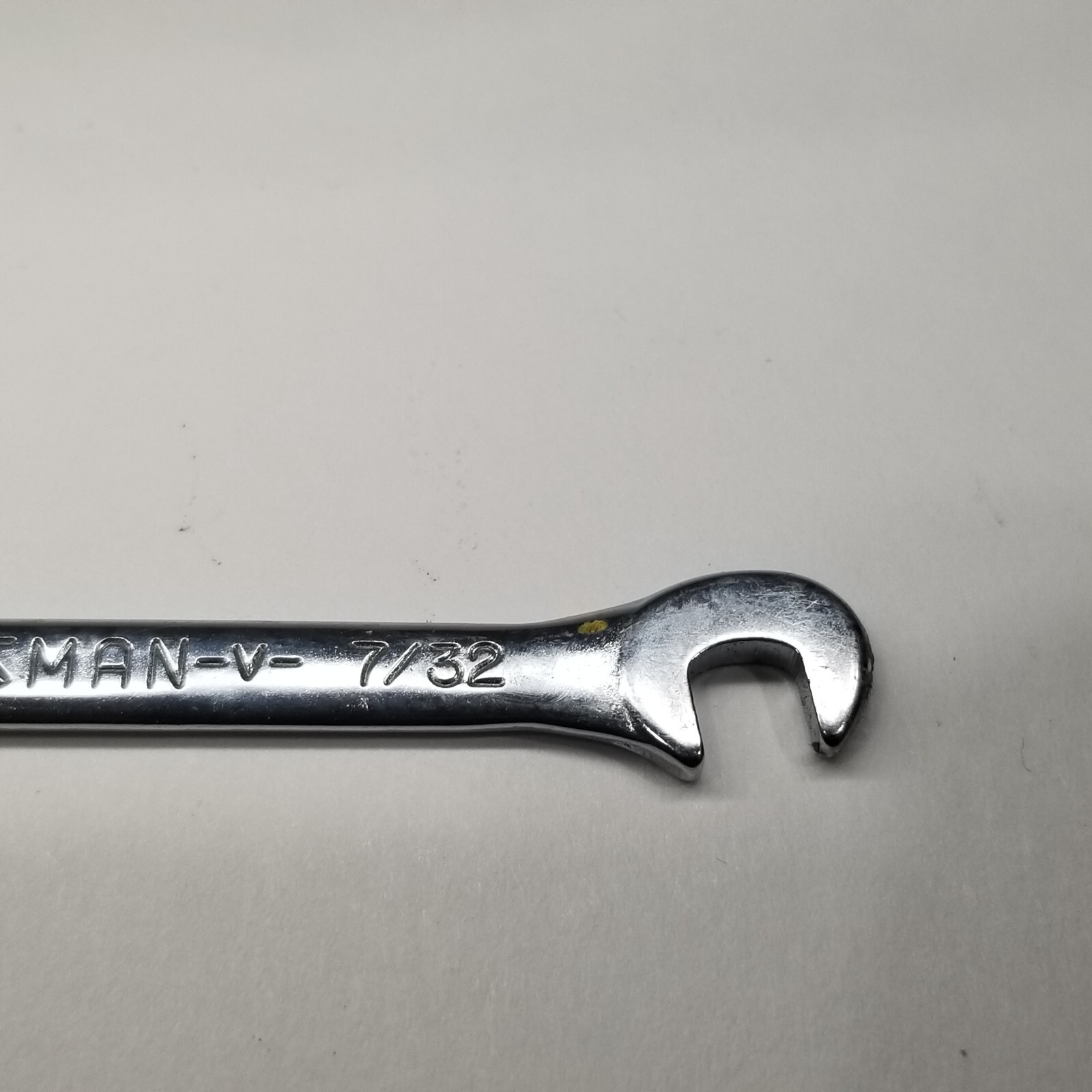 Craftsman Ignition Wrench Open End Offset 7/32