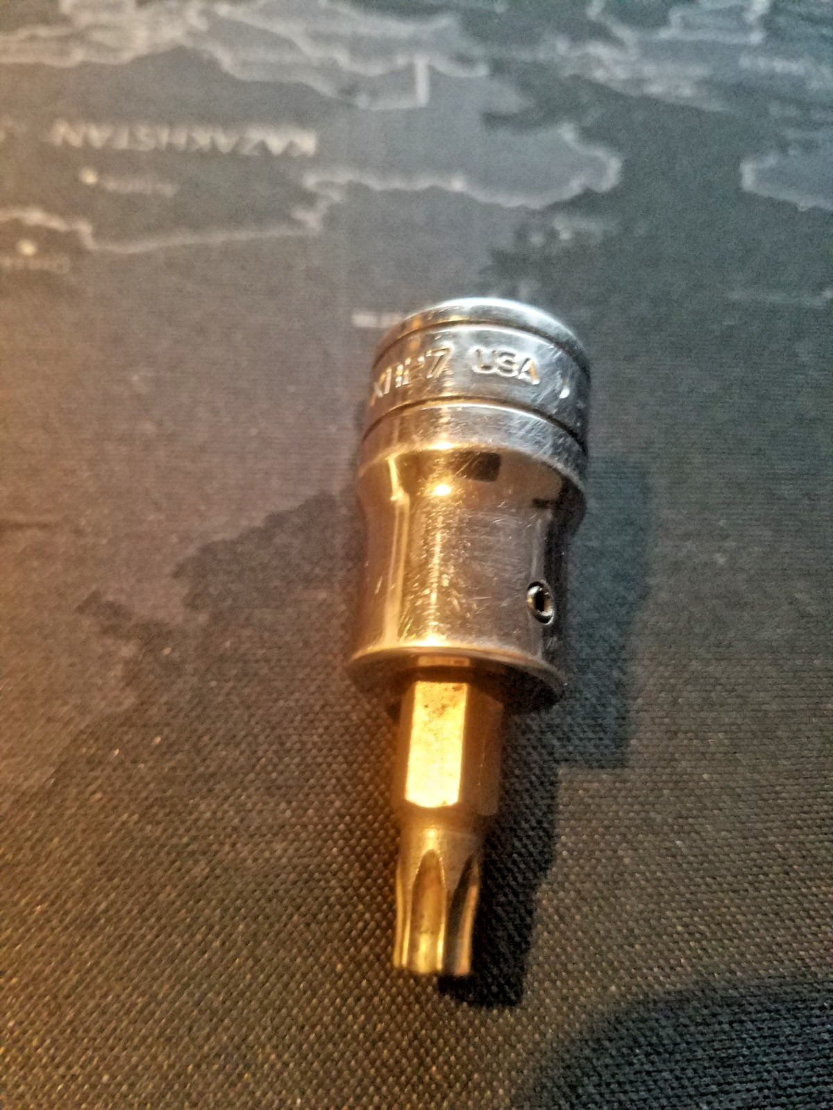 Snap On 3/8″ Drive T27 Torx Bit Tamper Resistant Socket # FTXR27 MADE IN THE USA