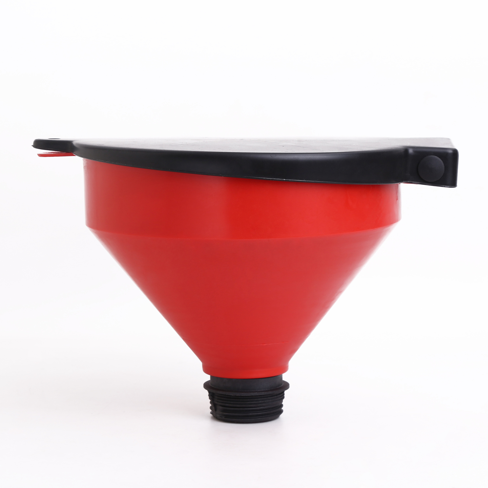 9.8″ Oil Drum Funnel with Grill Screen and Lockable Lid Spill-Free w/ Hang Hole