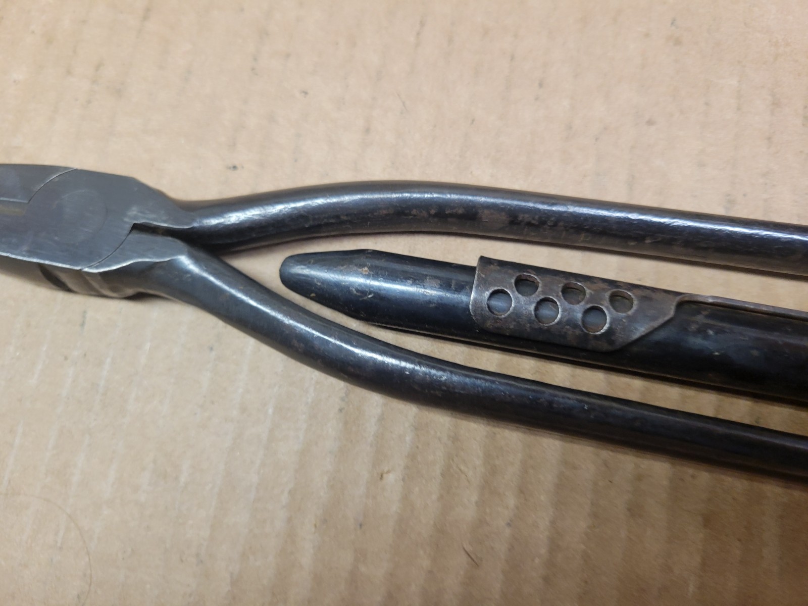 Vintage US Military Milbar Safety-Twist Aviation Pliers No N2