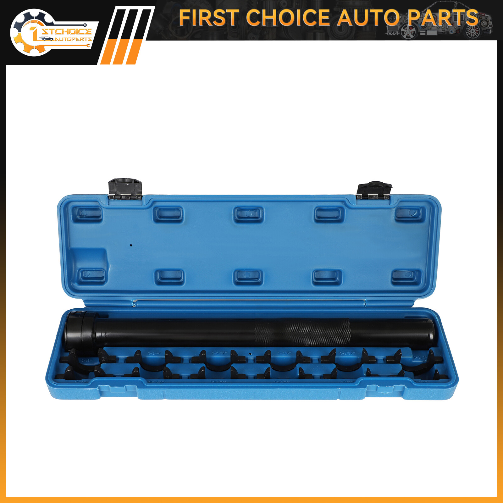 13pc Inner Tie Rod Removal Installation Tool Set with 12 SAE & Metric Adaptors