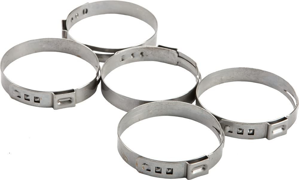 Motion Pro 11-0074 43.8-47mm (9mm Wide) Stepless Ear Hose Clamps 5-Pack