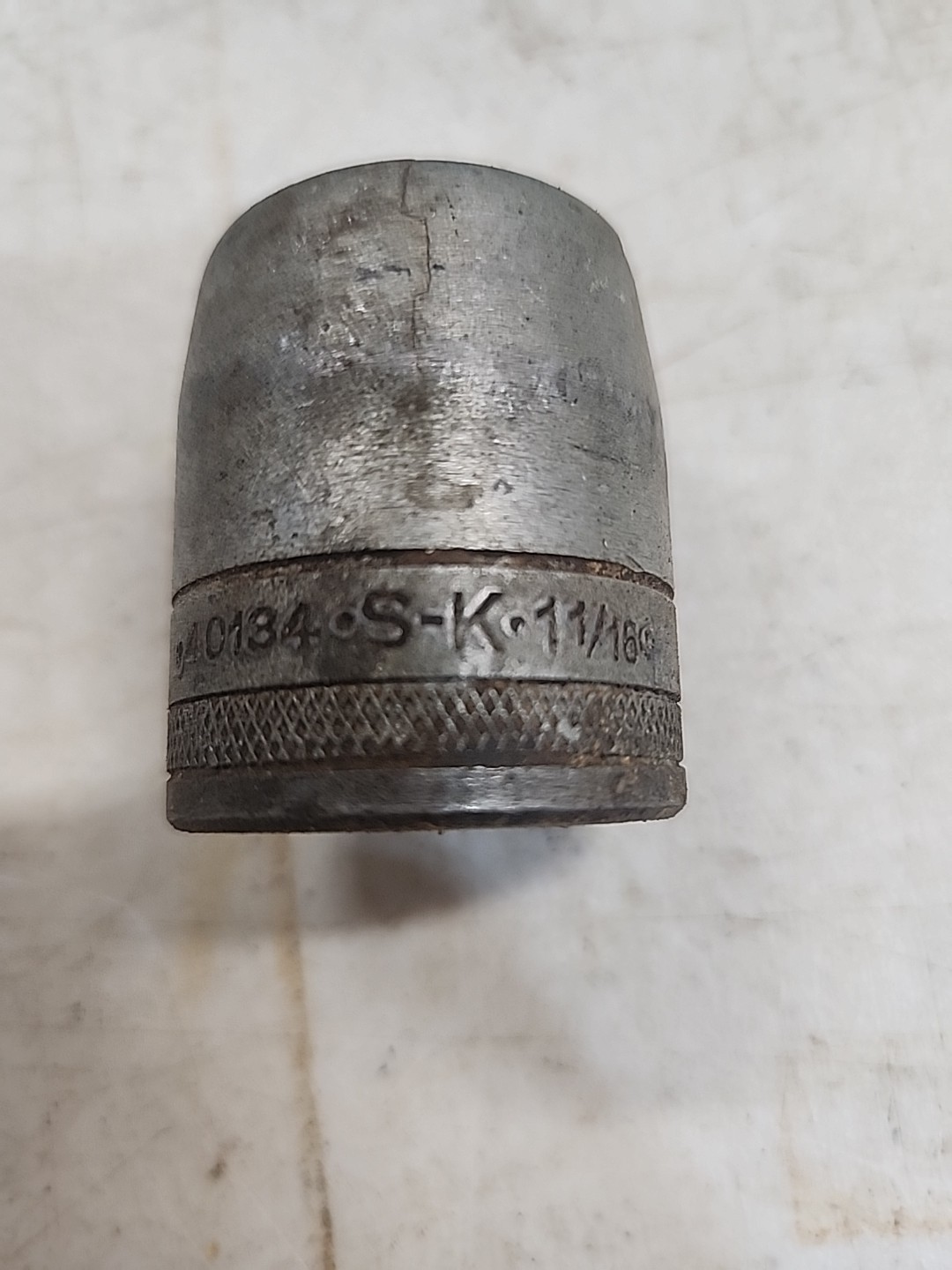SK 1/2″ Drive 12 Point 1 -1/16 In. Shallow SAE Socket 40134 Knurled