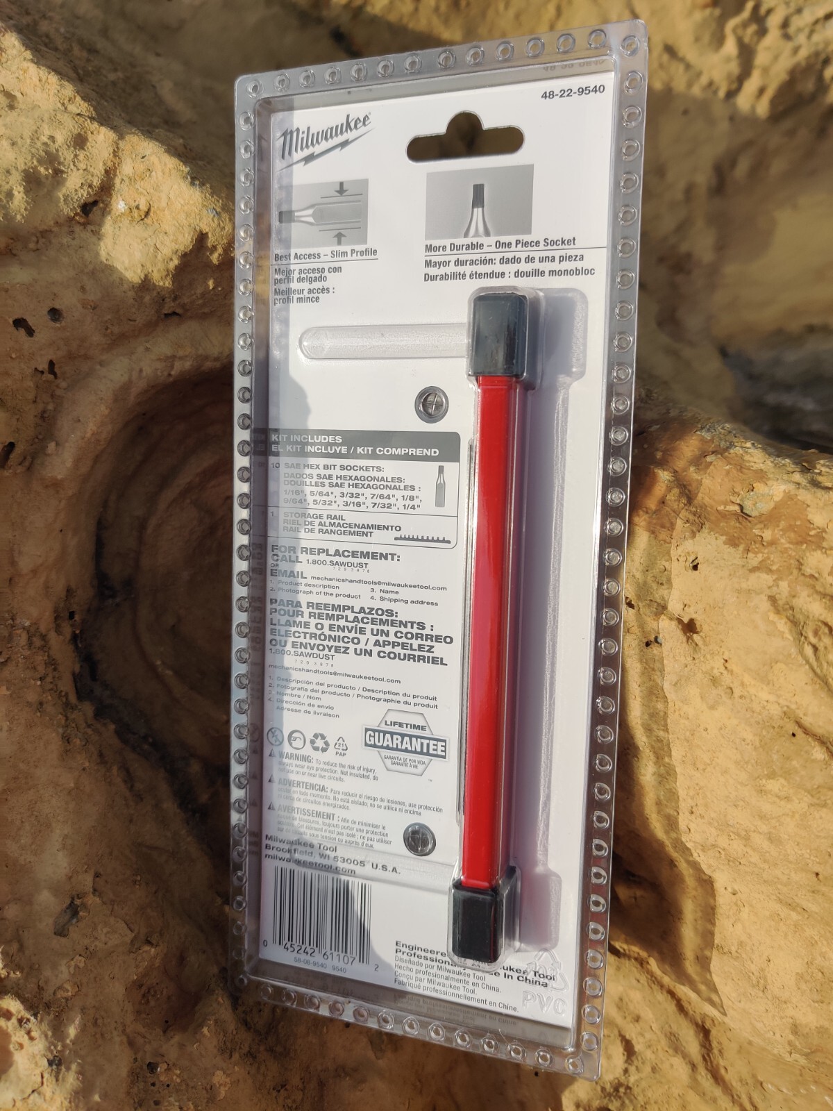 Milwaukee 48-22-9540 1/4″ Drive Hex Bit Socket Set – 10 PC ✅SEALED NEW ✅
