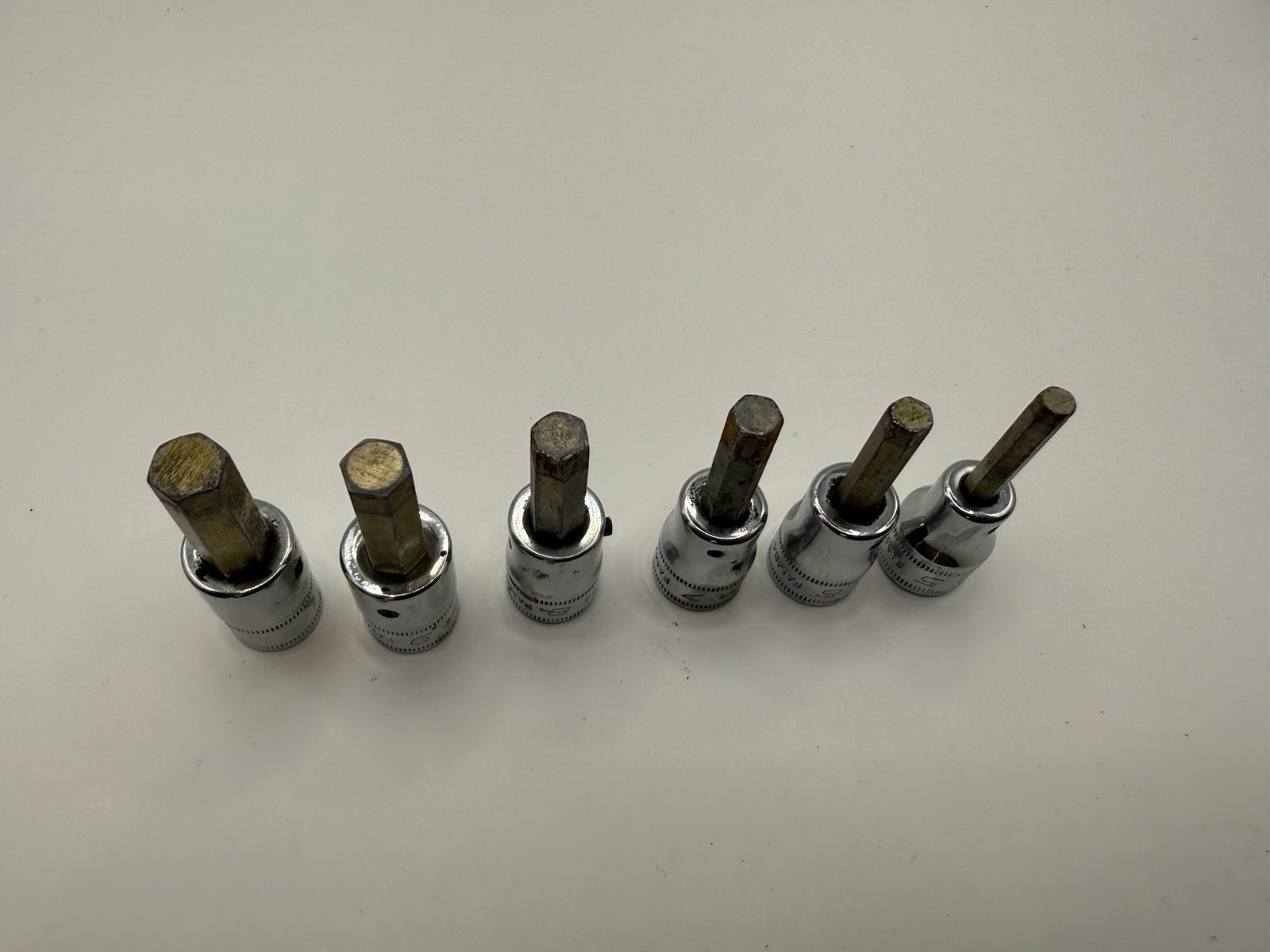 Snap On Tools 3/8″ Drive Metric Hex Bit Socket Set (5-10 mm) Snap On Organizer