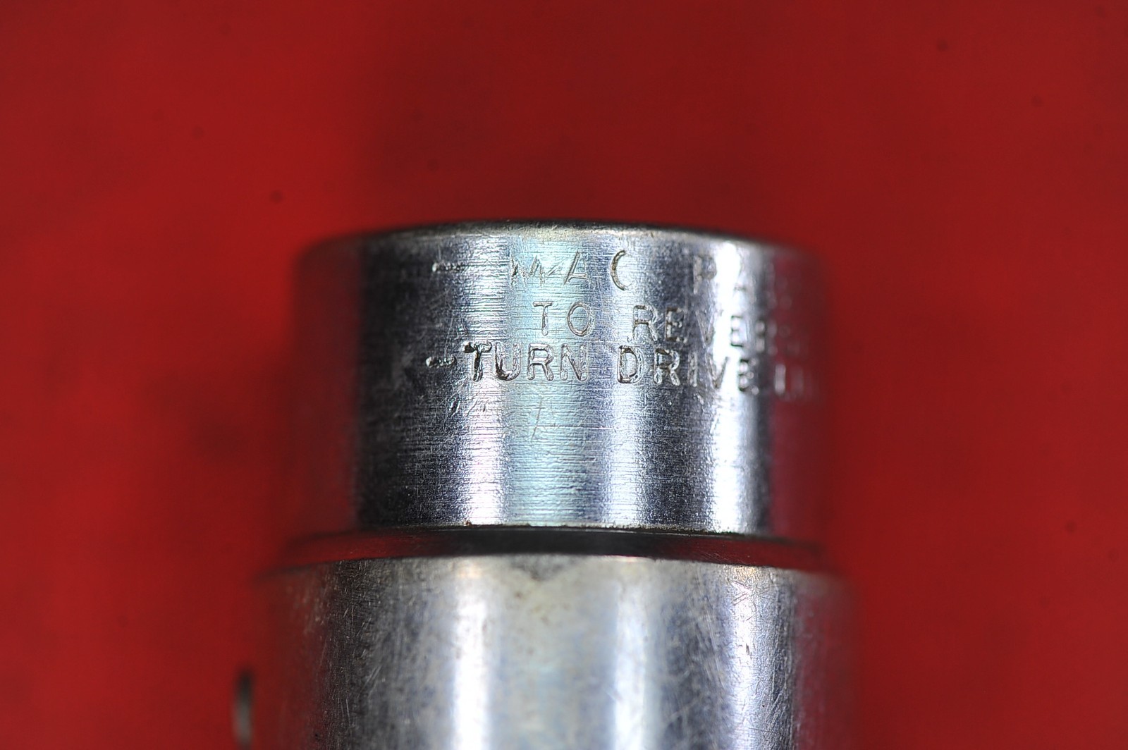 MAC TOOLS RA12-A 1/2″ DRIVE REVERSIBLE RATCHETING ADAPTER/ A1624 – 1/2″ to 3/4″