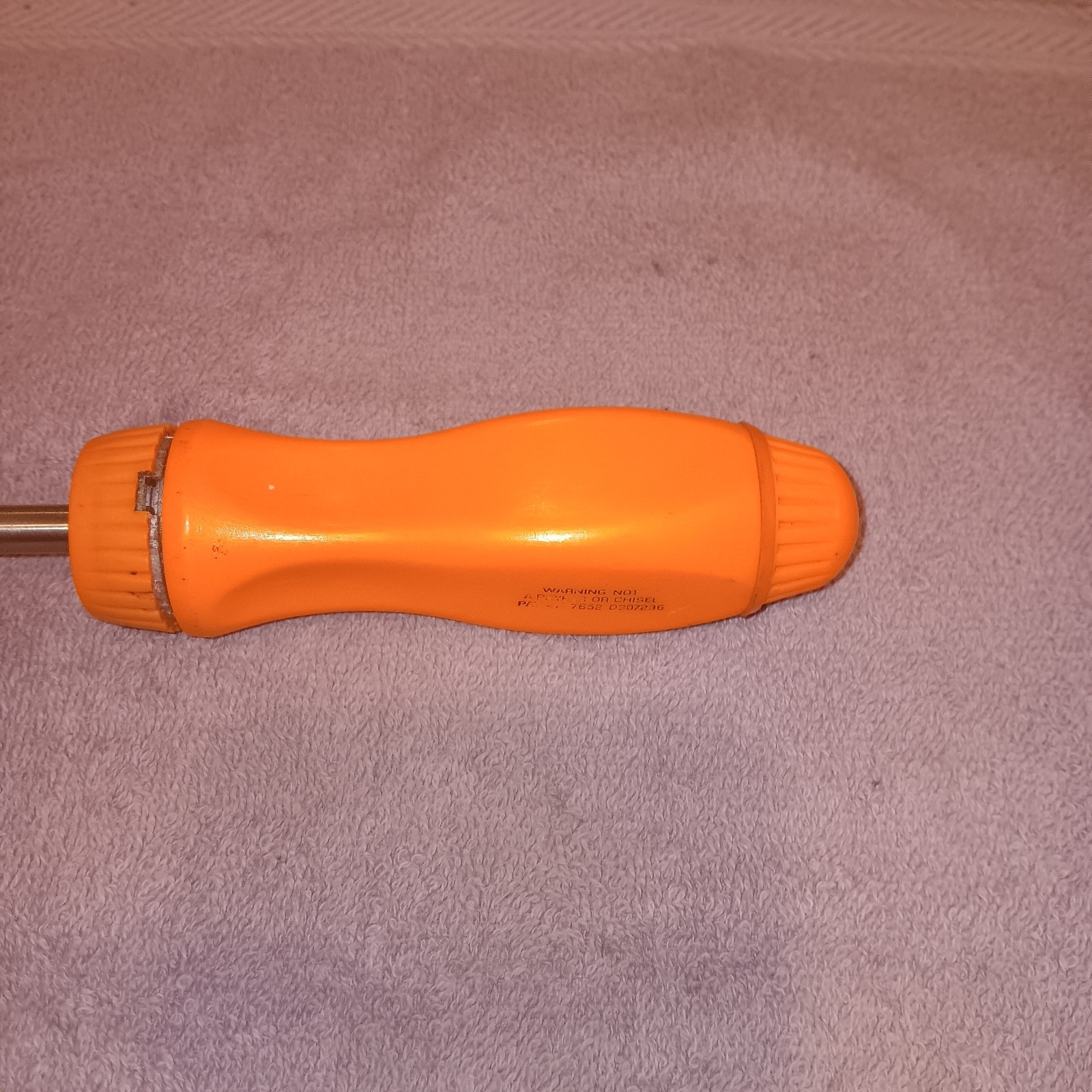 Snap-On Ratcheting Screwdriver (Orange) NO BITS