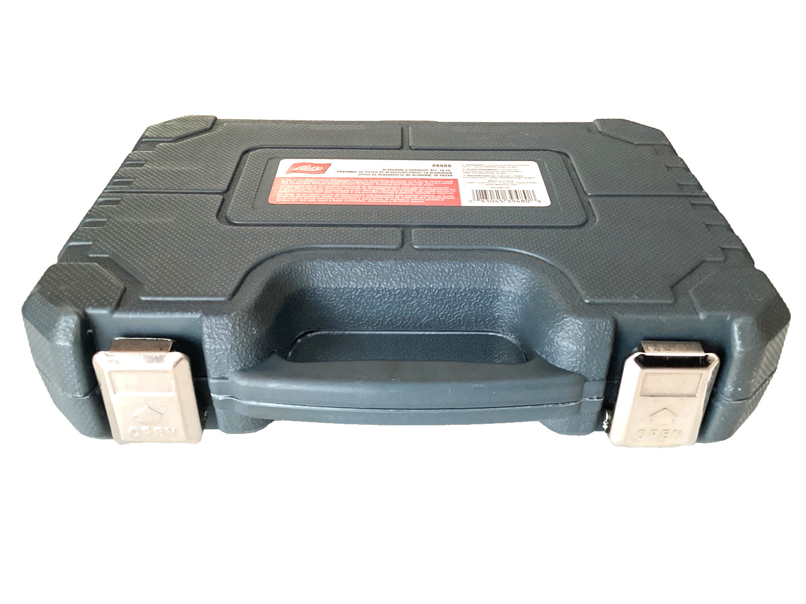 Lisle Tools 13 Piece Aluminum Master Disconnect Set Snap Latch Case 39480 MINT