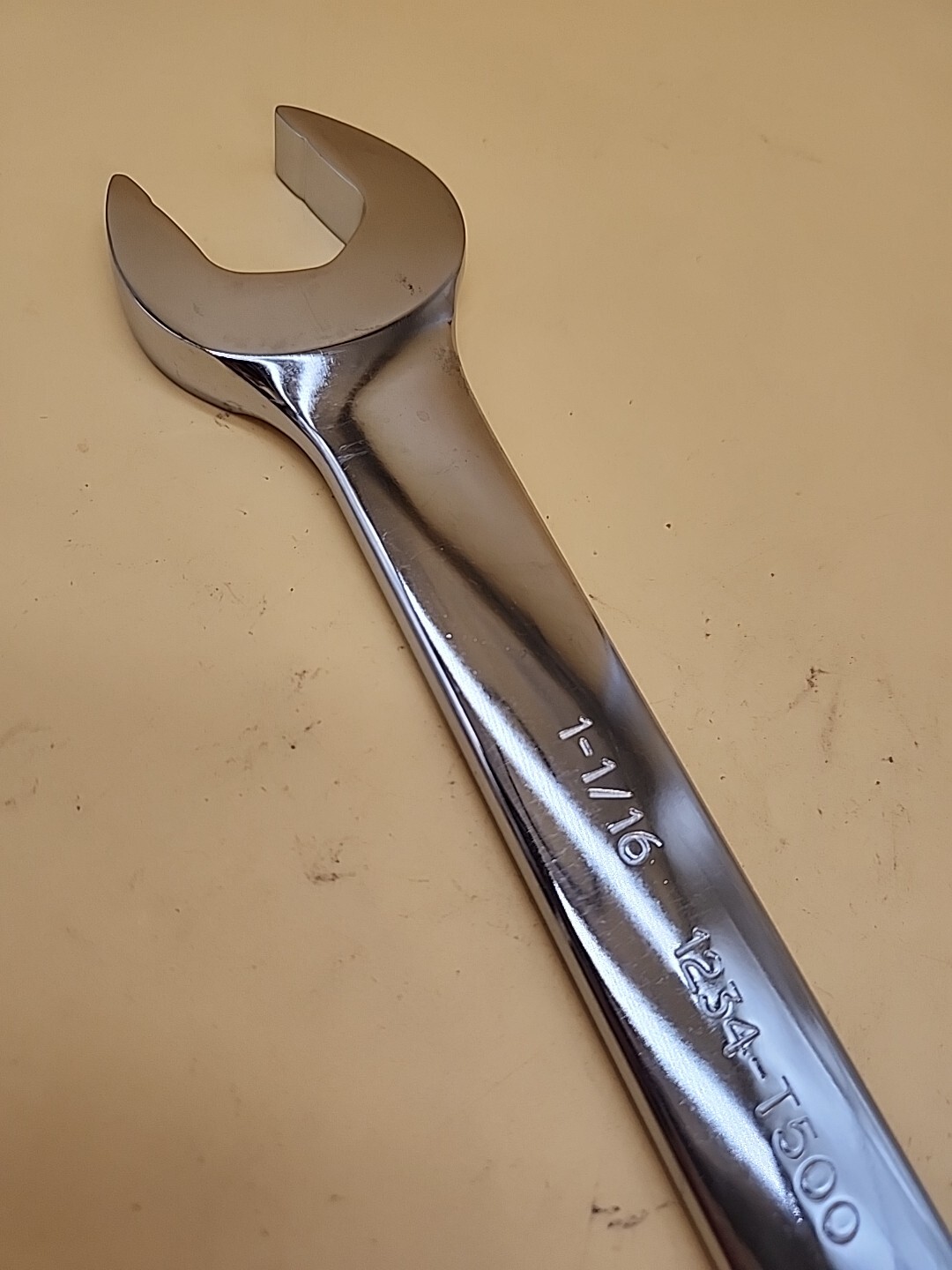 PROTO 15″ Anti-Slip 1 1/16″ 1234-T500 Combination Wrench USA