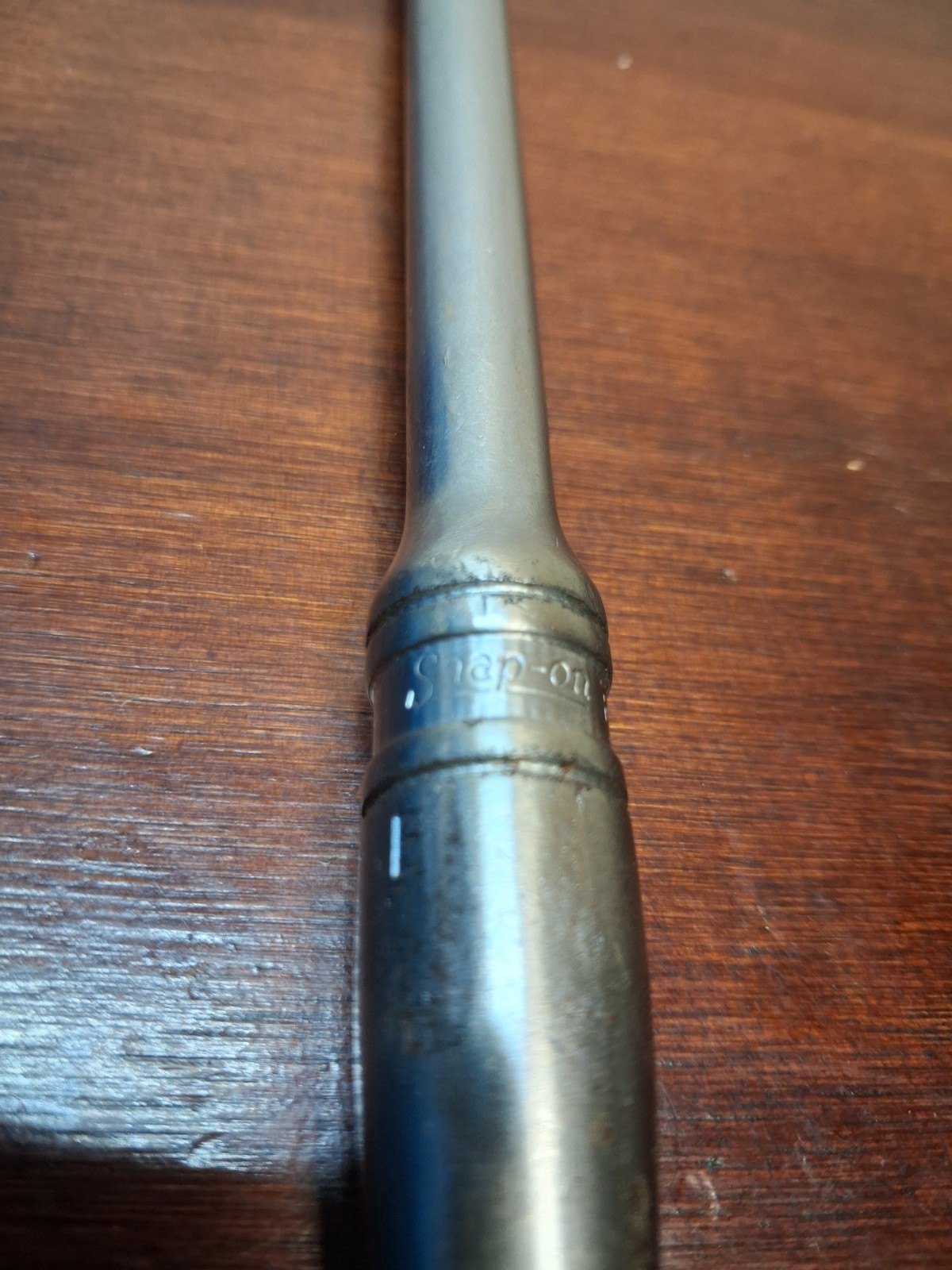 Snap On F731 3/8″ Drive Flex Head Ratchet USA 11″ Long Chrome Vintage USA 🇺🇸