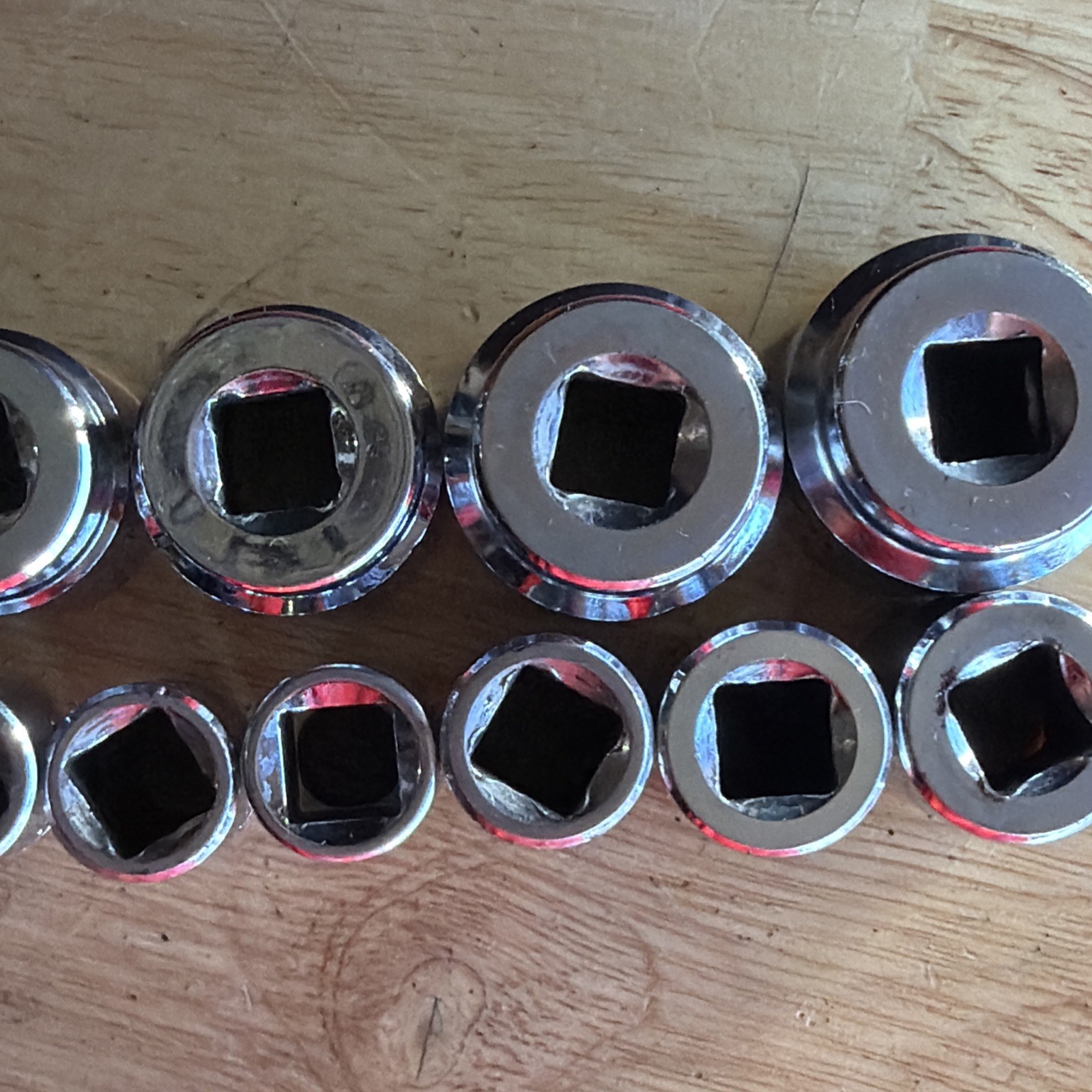 Mac Tools SAE Shallow Socket Set 3/8″ Drive 6 Point 12pc W/ Tray SX126TR USA