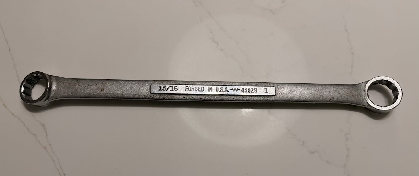 4pc Craftsman VV Series Double Box Wrench Set 9/16 to 1″ 12pt SAE USA Forged