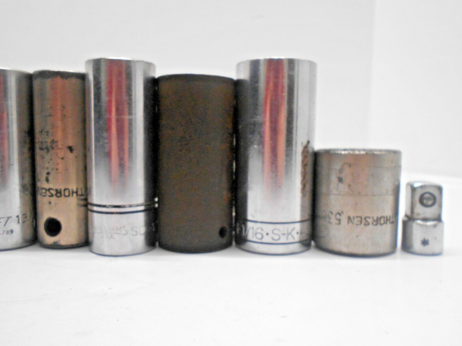 Lot Of 12 Mixed Brands Sizes & Drives Williams Thorsen S-K All SEA Vintage Tools