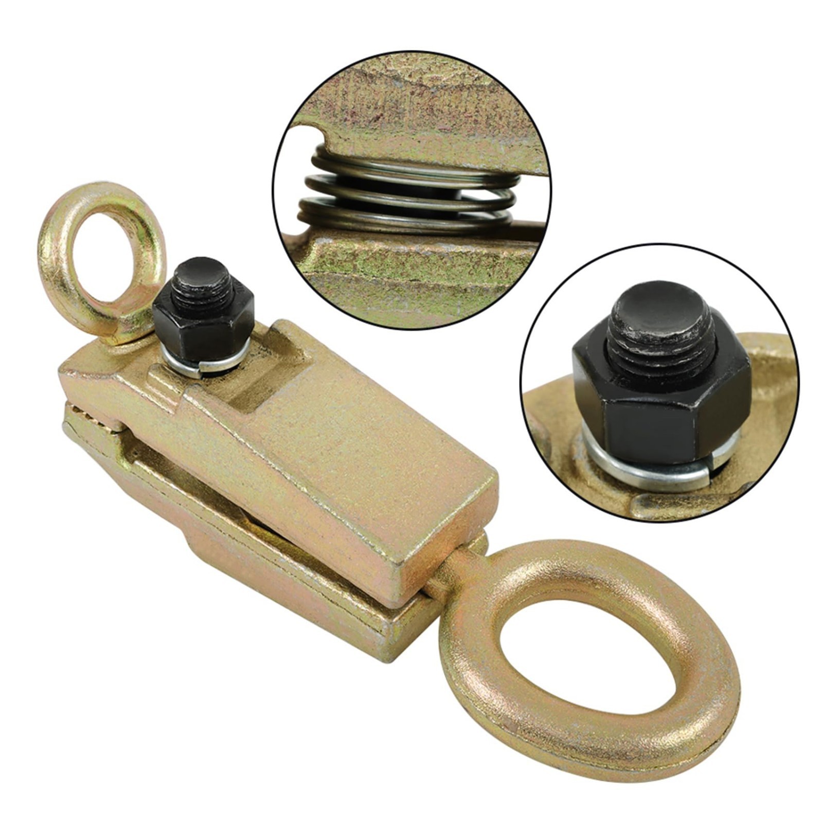 5 Ton 2-Way Frame Back Self-Tightening Grips Auto Body Repair Pull Clamp Tool