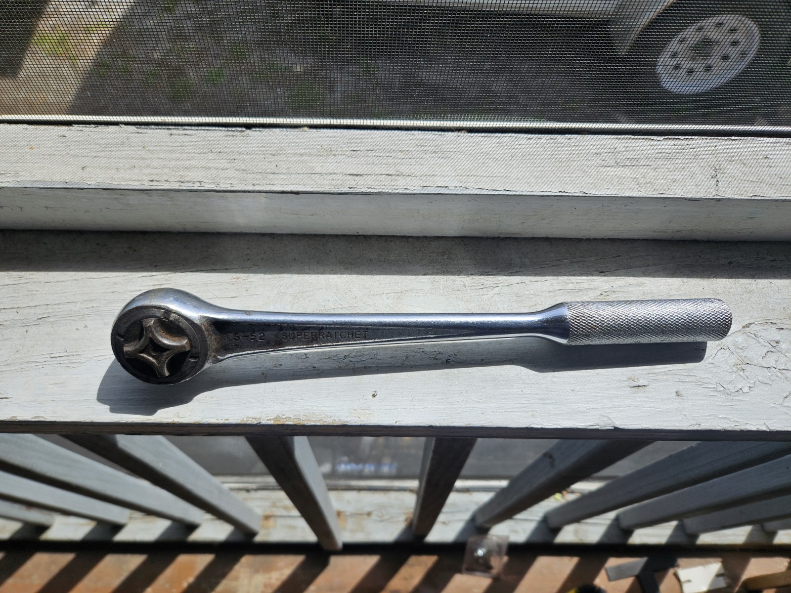 J. H. Williams S-52 1/2″ Drive Ratchet Superratchet USA Vintage
