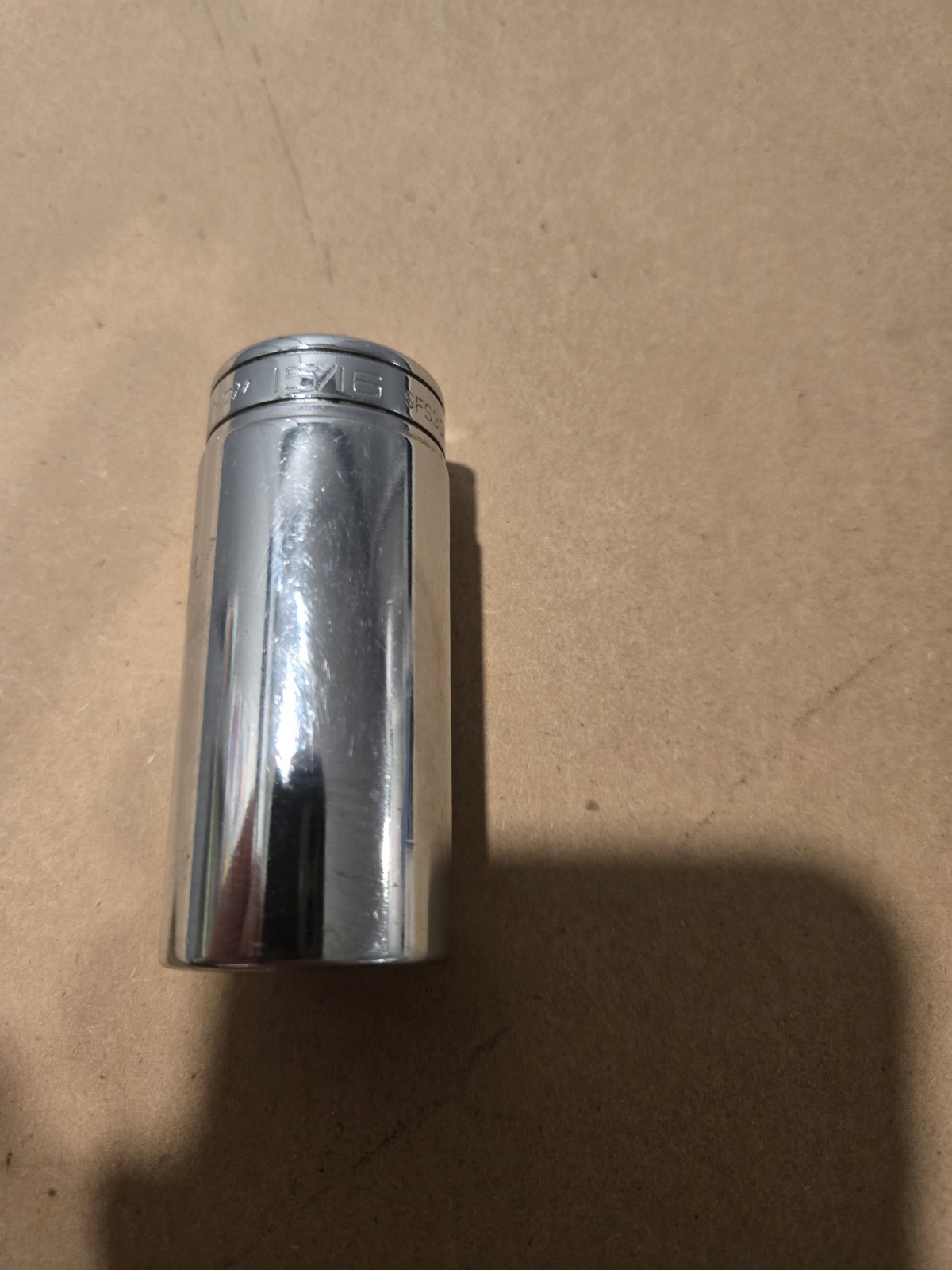 Snap On 3/8″ Drive 15/16″ 6PT SAE Deep Chrome Socket USA SFS301