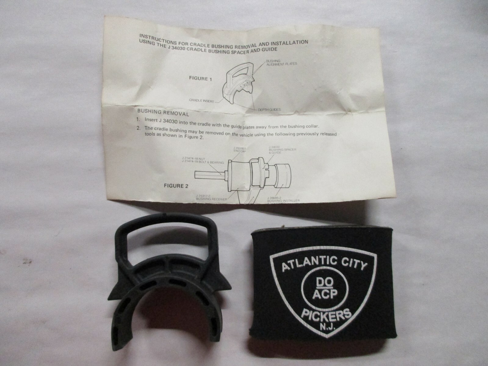 KENT MOORE TOOL J-34030 CRADLE BUSHING SPACER & GUIDE