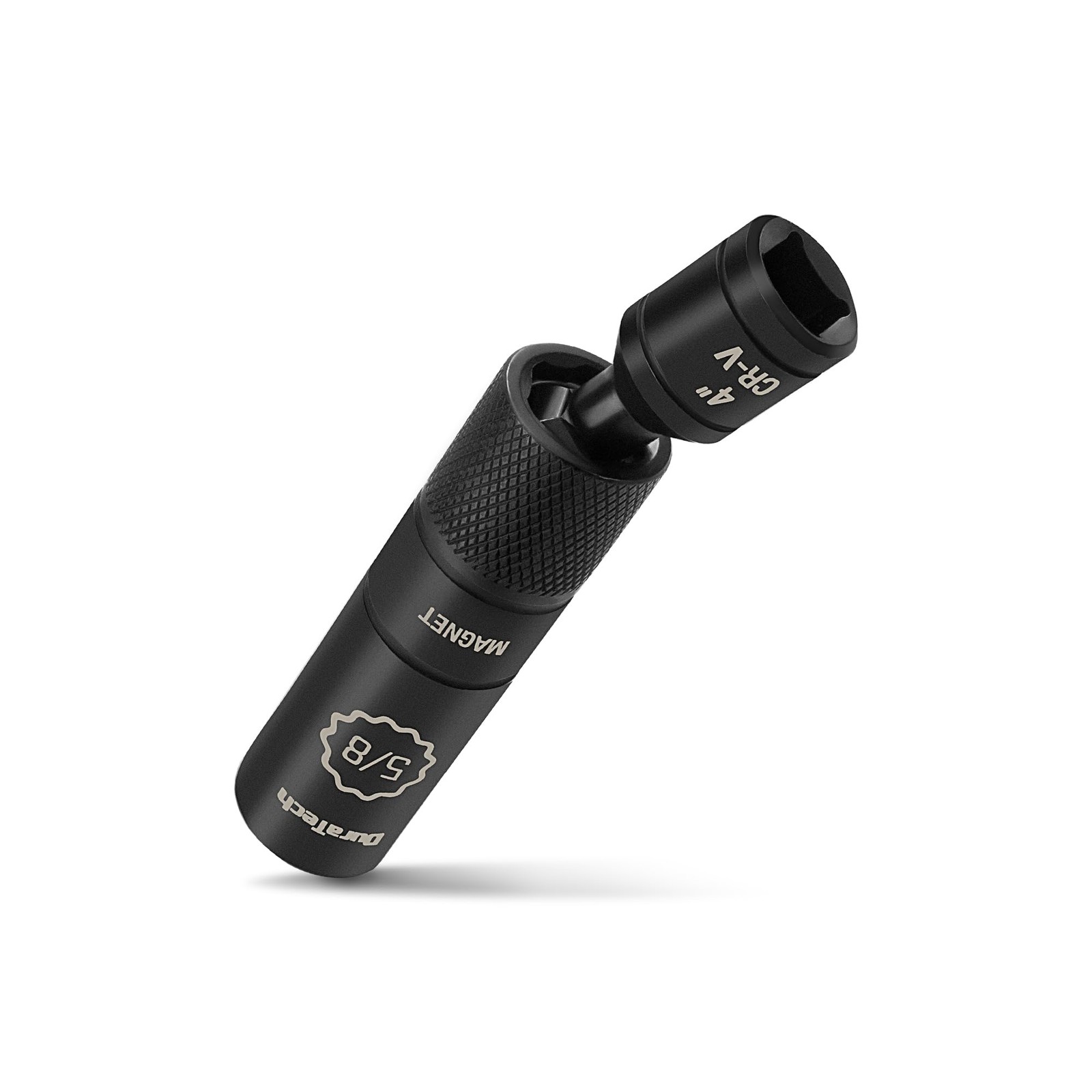 DURATECH 5/8″ Swivel Magnetic Spark Plug Socket, 1MM Thin x 3/8″ x 4″