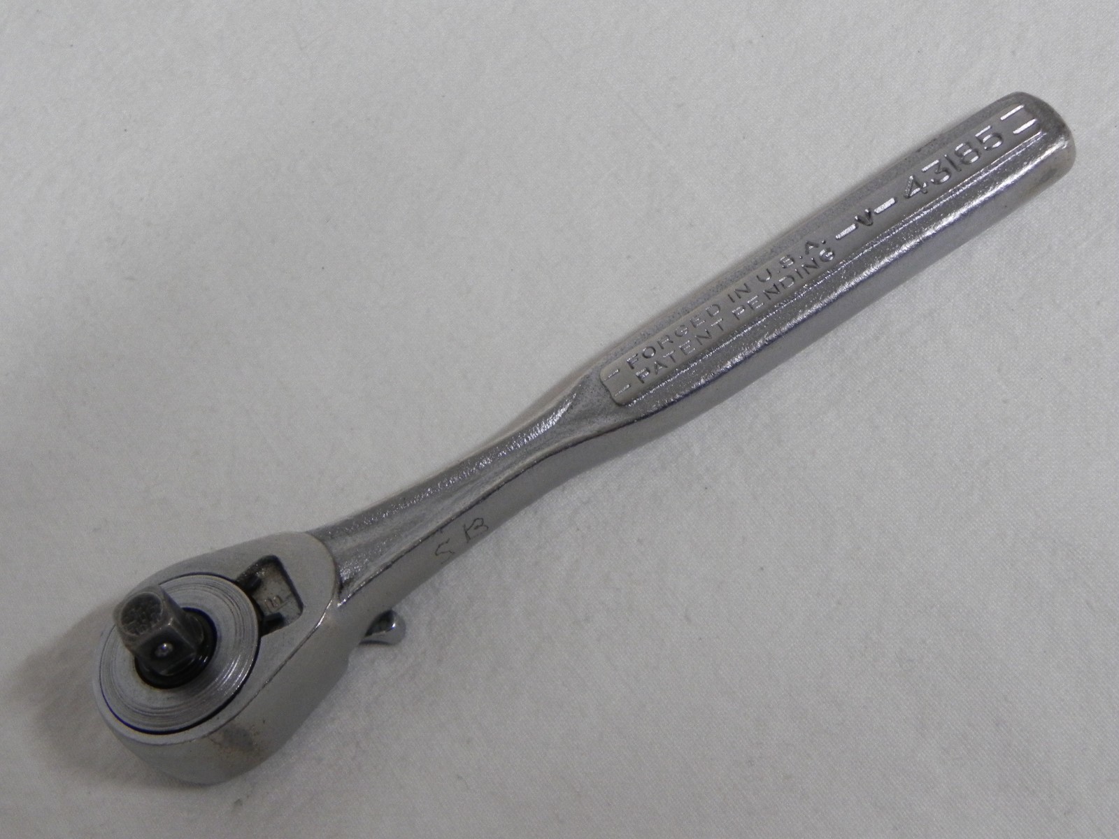 Craftsman 1/4” Drive Quick Release Ratchet V43185 USA Measuring 5-1/4» Long