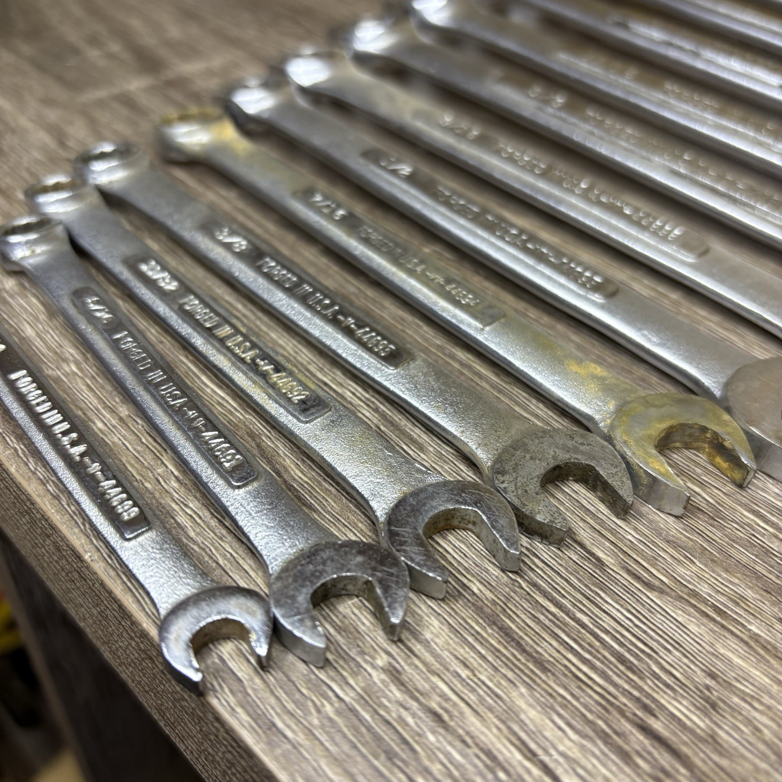 VTG Craftsman 13pc SAE 12pt Combination Wrench Set 1/4″ – 15/16″ -V- -VV- USA