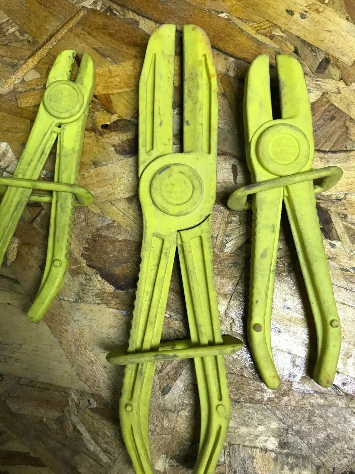 LOT OF 3 Turtle Jaw Small Line Clamp 70035 70684 70633
