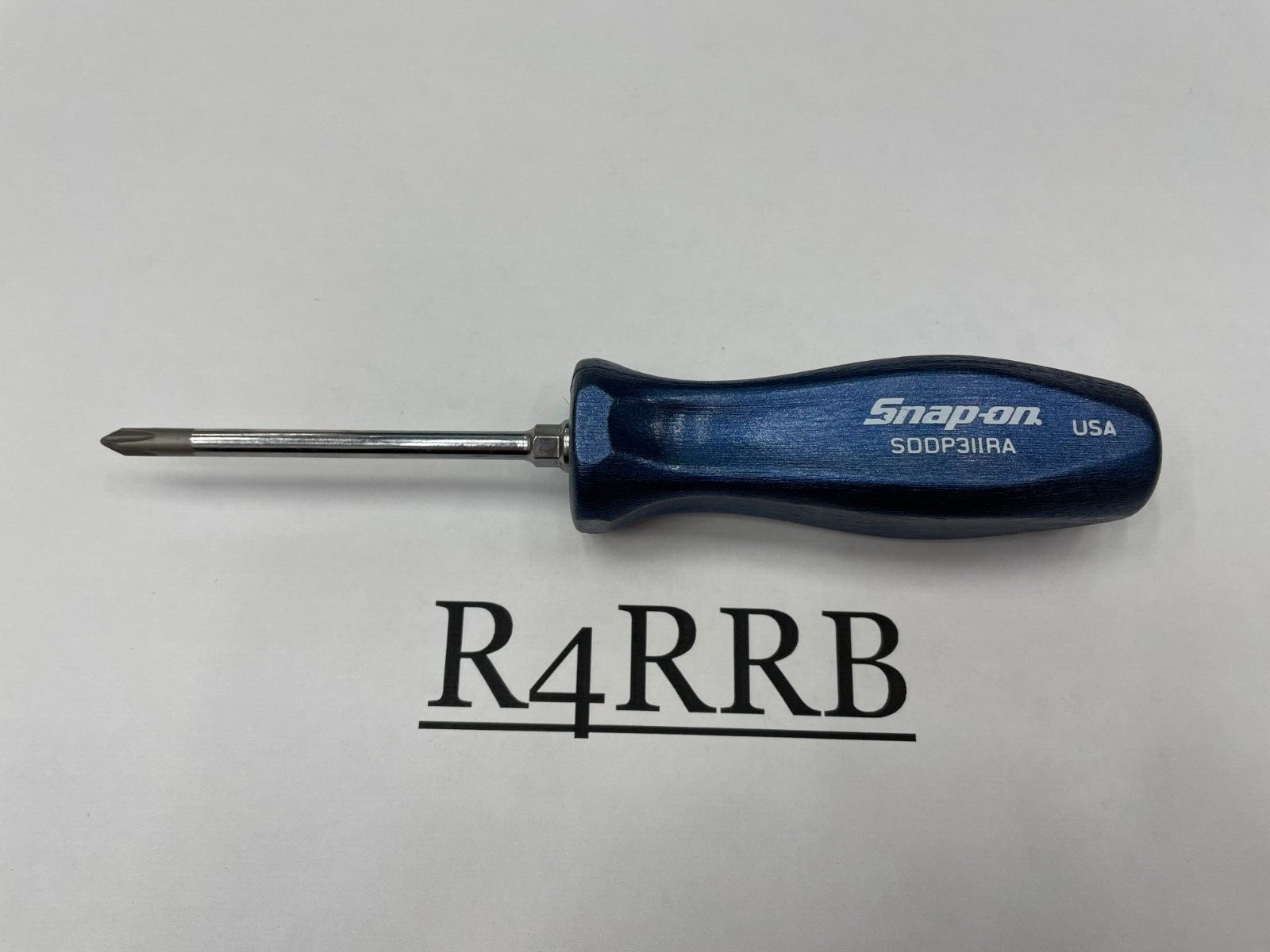 Snap-on Tools USA NEW POWER BLUE Hard Handle #1 Phillips Screwdriver SDDP31IRAMB