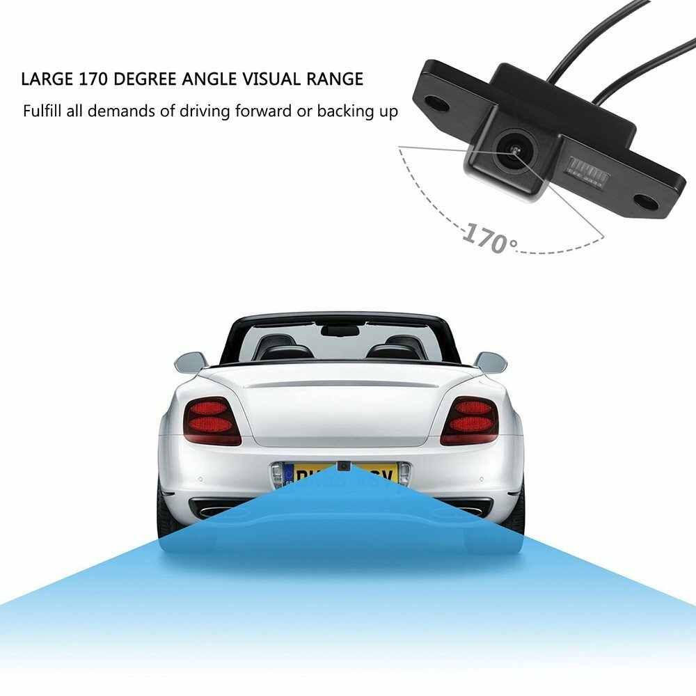 HitCar Car Rear View Reverse CCD HD Camera for Mercedes Benz E / C Class