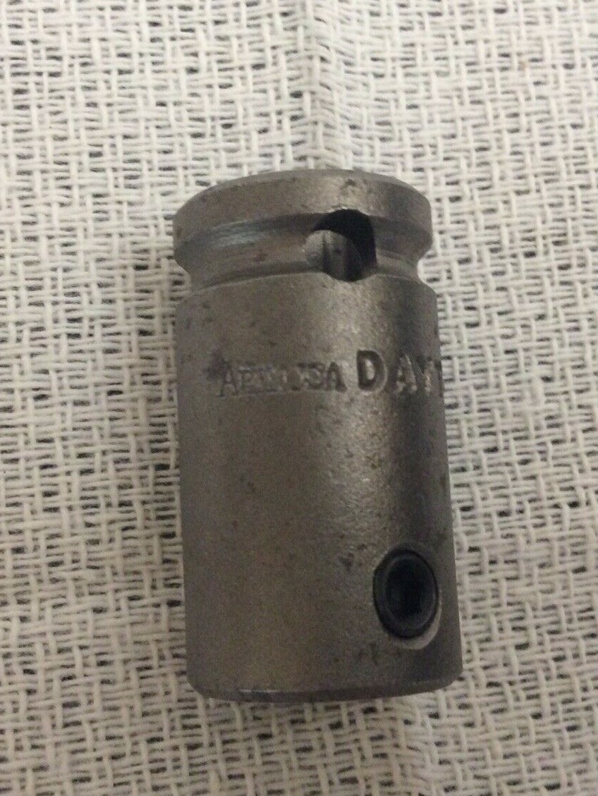 VINTAGE APEX DAYTON 0 DY Square Drive Bit-Holder USED USA GOVT SURPLUS