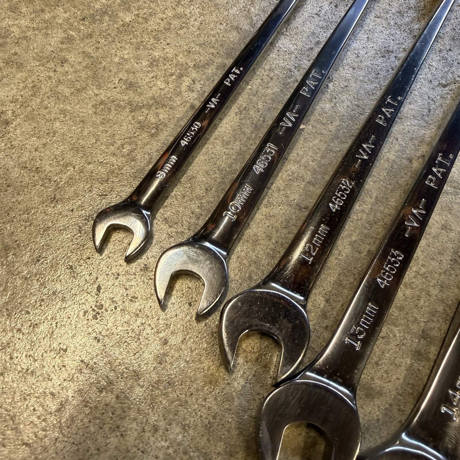 Craftsman USA 8pc Metric Cross force Wrench Set Crossforce 8-18MM 46521