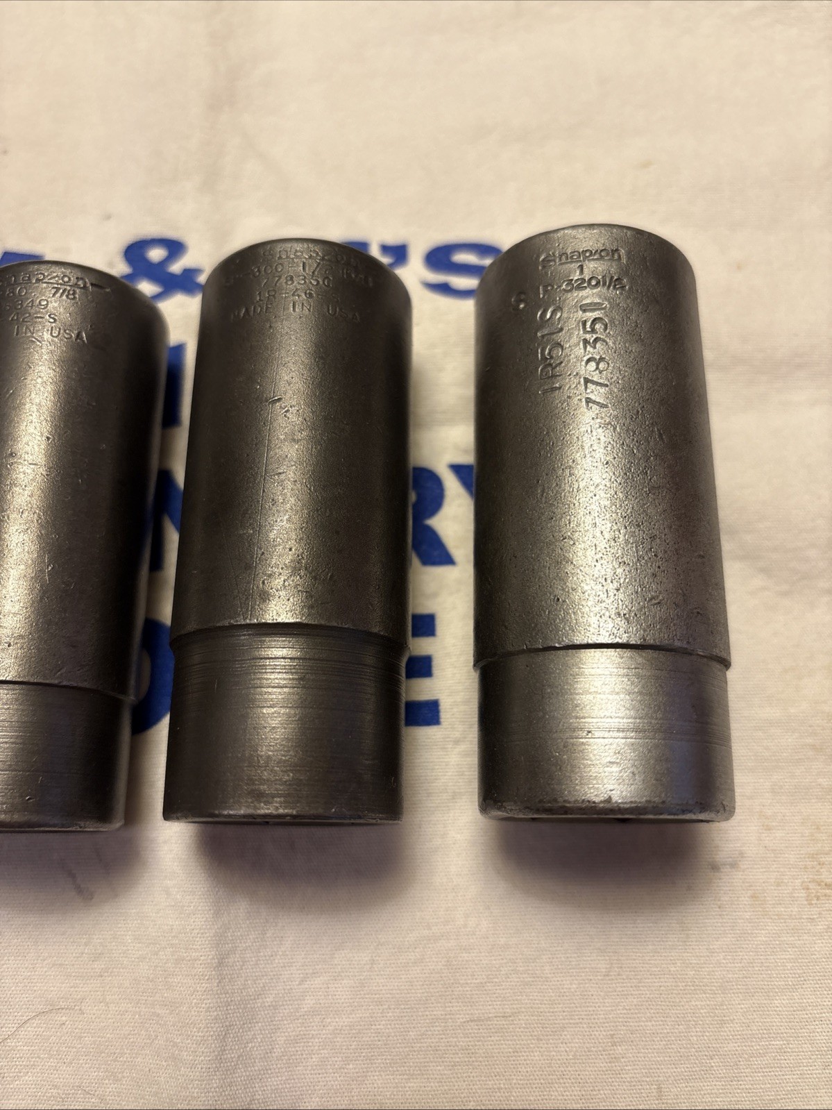 Snap-on Tools 1/2″ Drive 4pc Deep 6pt SAE Impact Socket Set SP240 – SP320 1/2