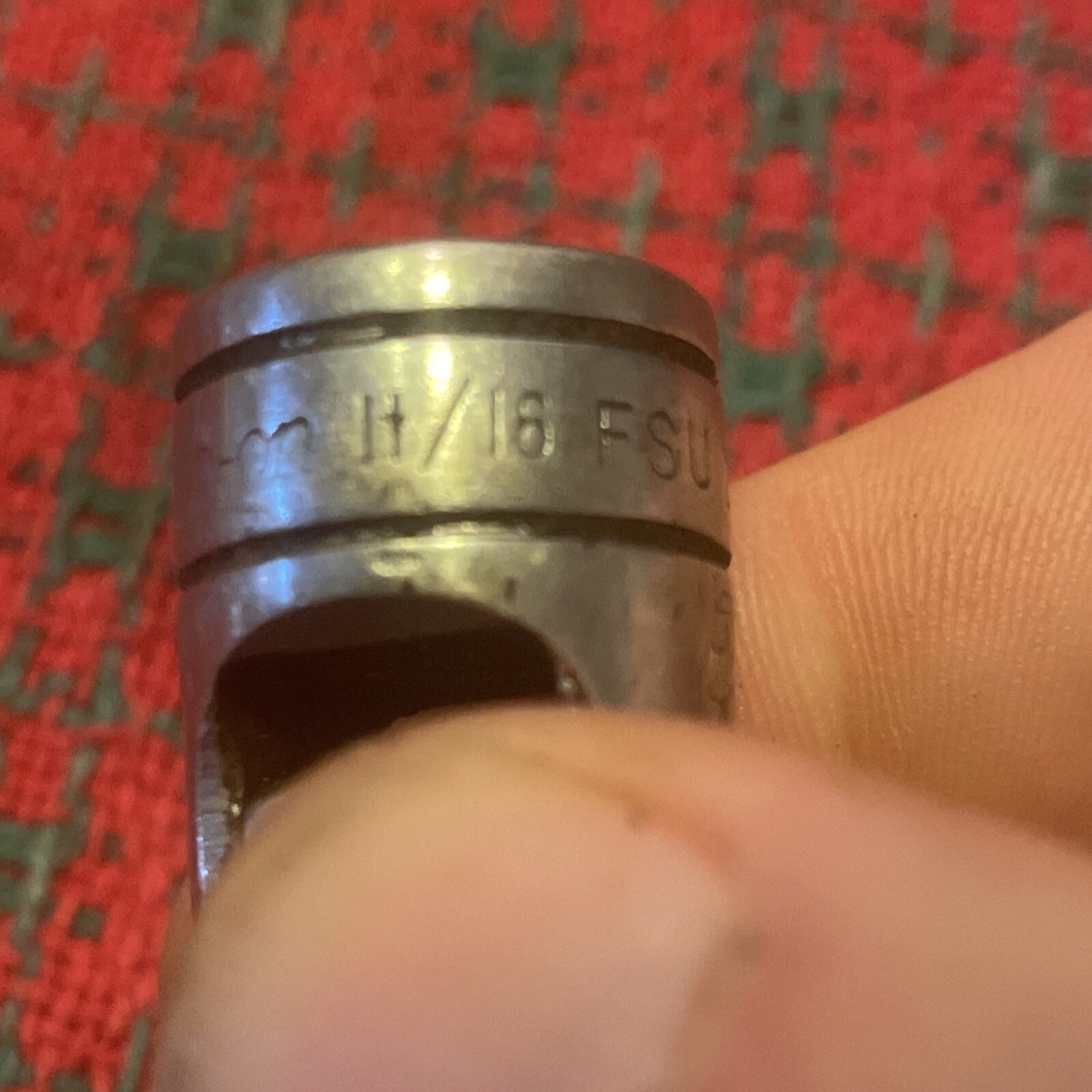 Vintage Snap On 11/16 Deep Swivel Socket 6pt FSU22 3/8” Drive 🇺🇸