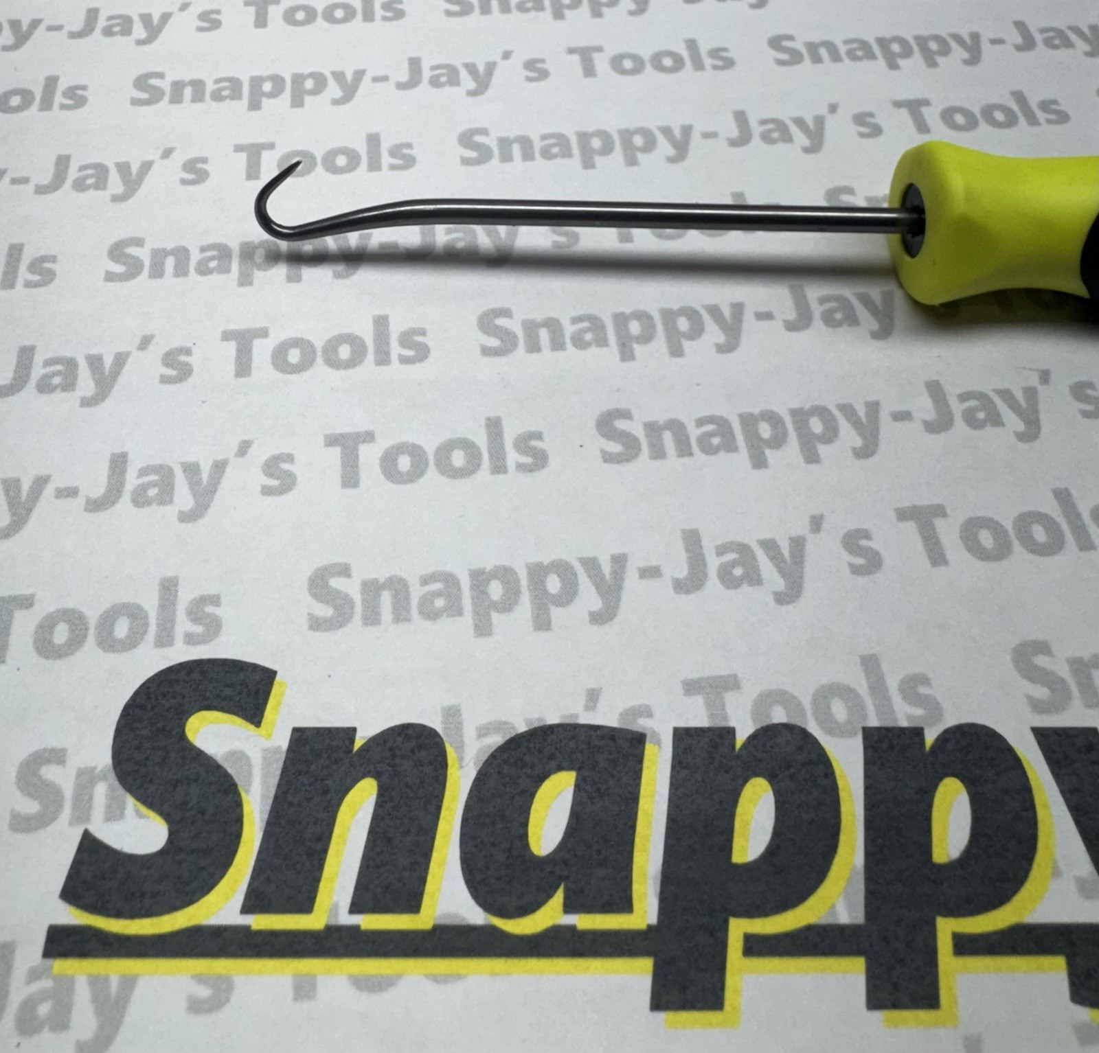 Snap-on Tools USA NEW HI VIZ Mini Instinct Handle Soft Grip Hook Pick SG3ASHCHV