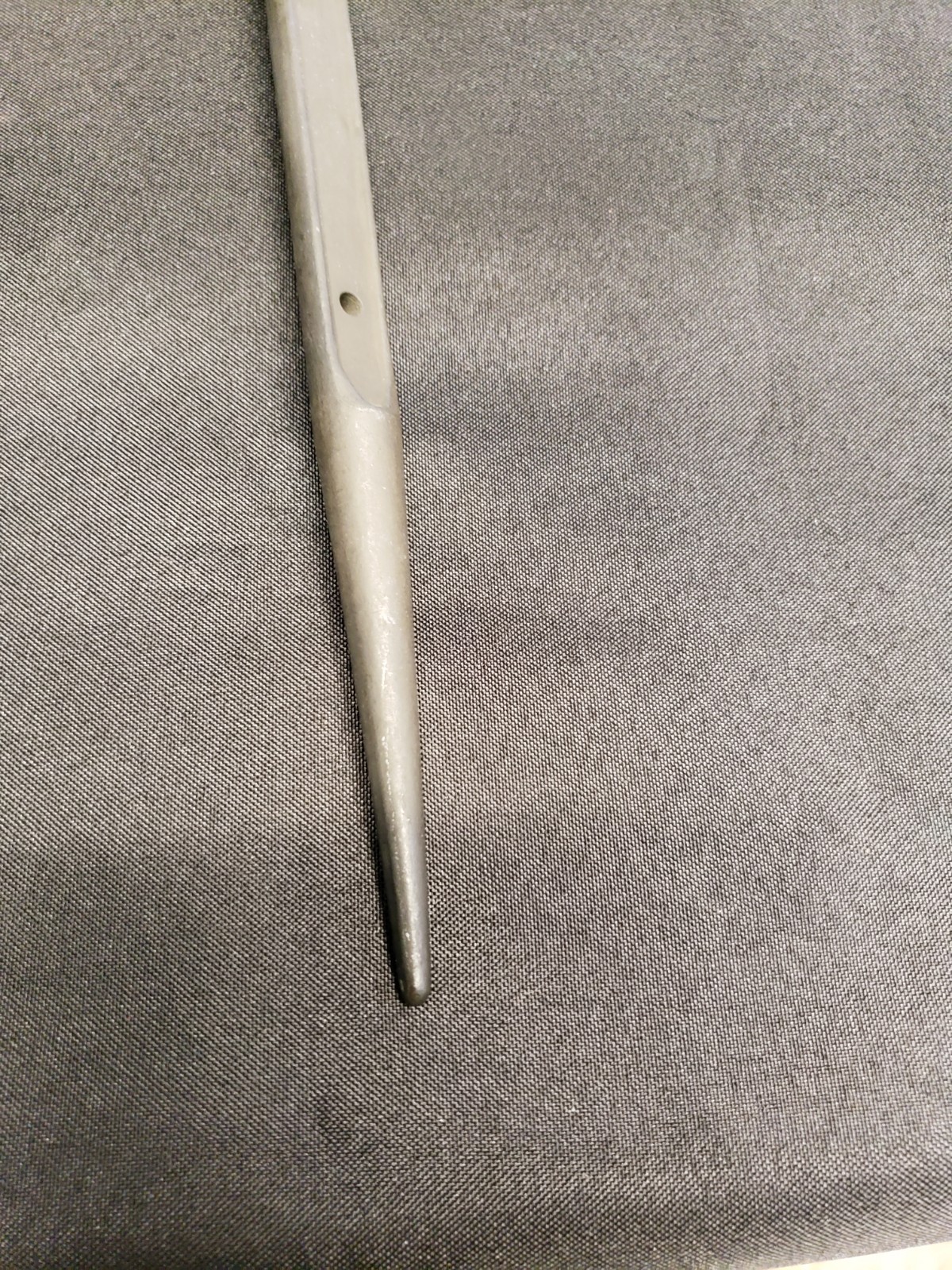 Rare Gearless Podger Spud Ratchet Wrench 3/8″ Drive W Reverse Black Oxide 12″