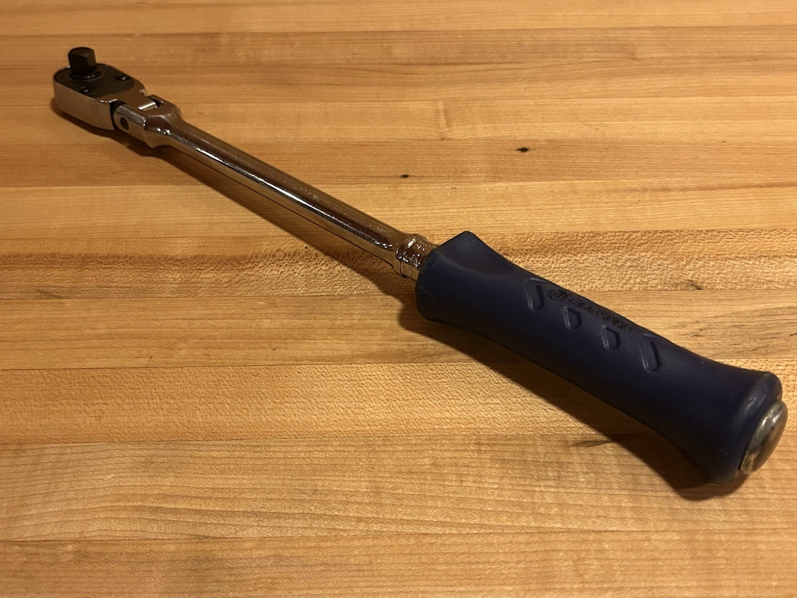 Snap-on Tools | Custom 3/8” FHLF80A Long Flex Power Blue Prybar Handle Ratchet