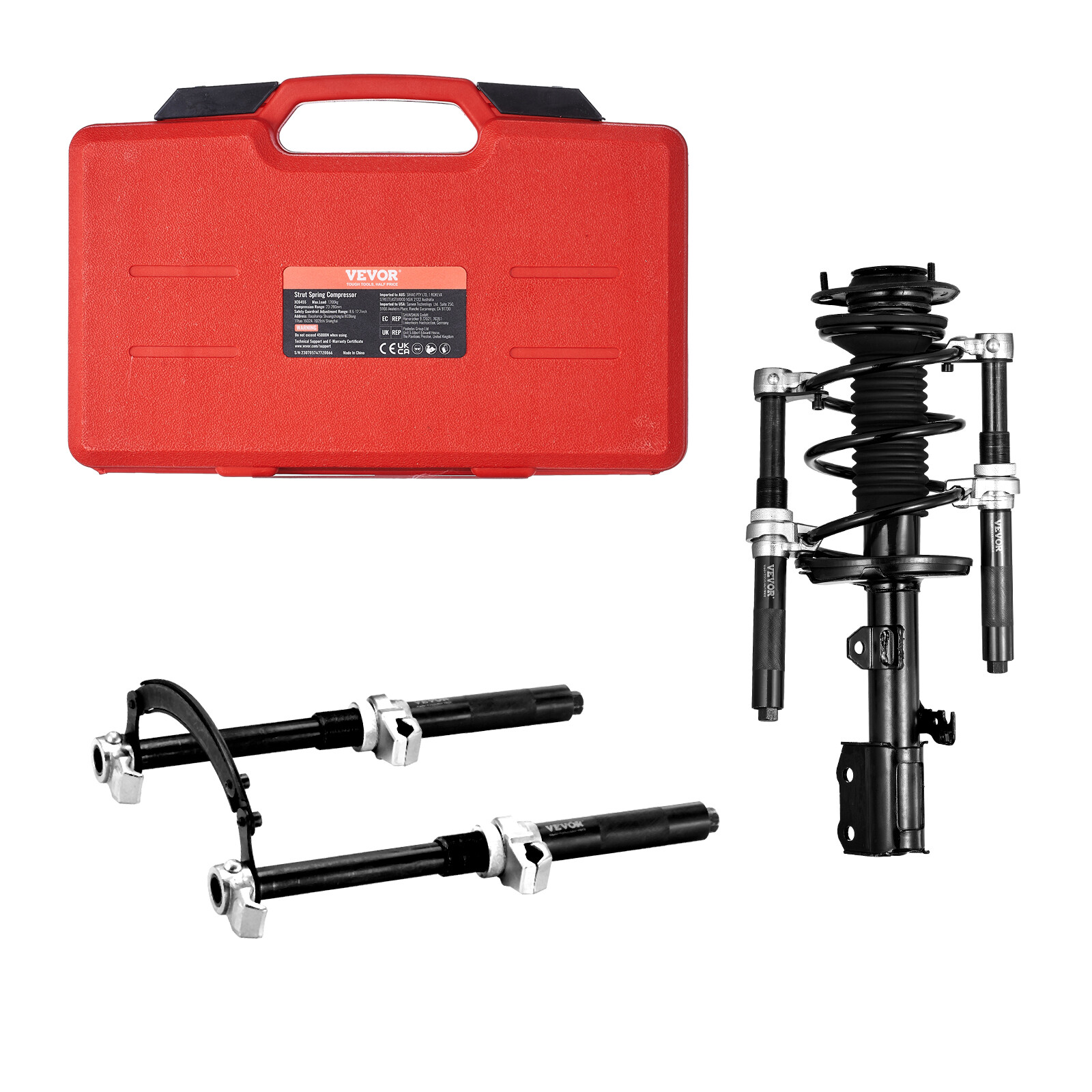 VEVOR Coil Spring Strut Compressor 2Pcs for Strut Shock Absorber Suspension Tool