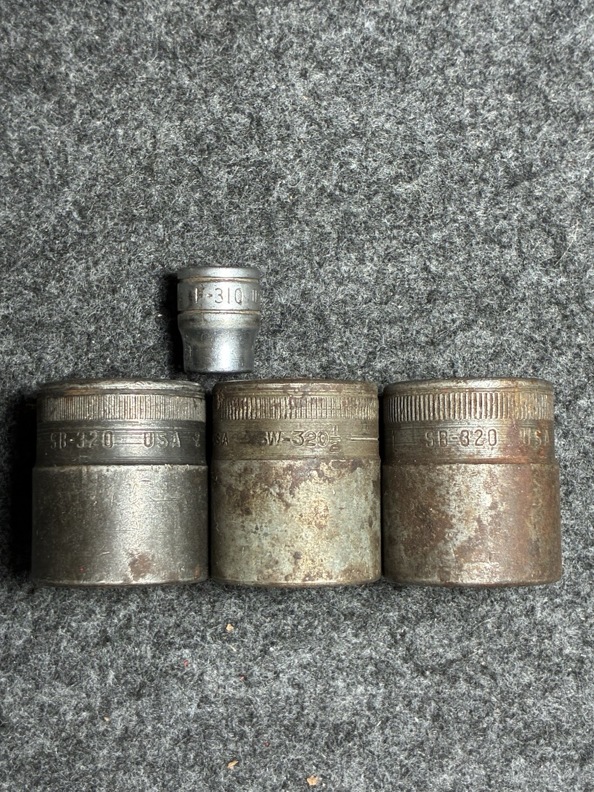 Vintage Proto Metal Case, With Snap On, Proto, and Mac Sockets, Made in USA